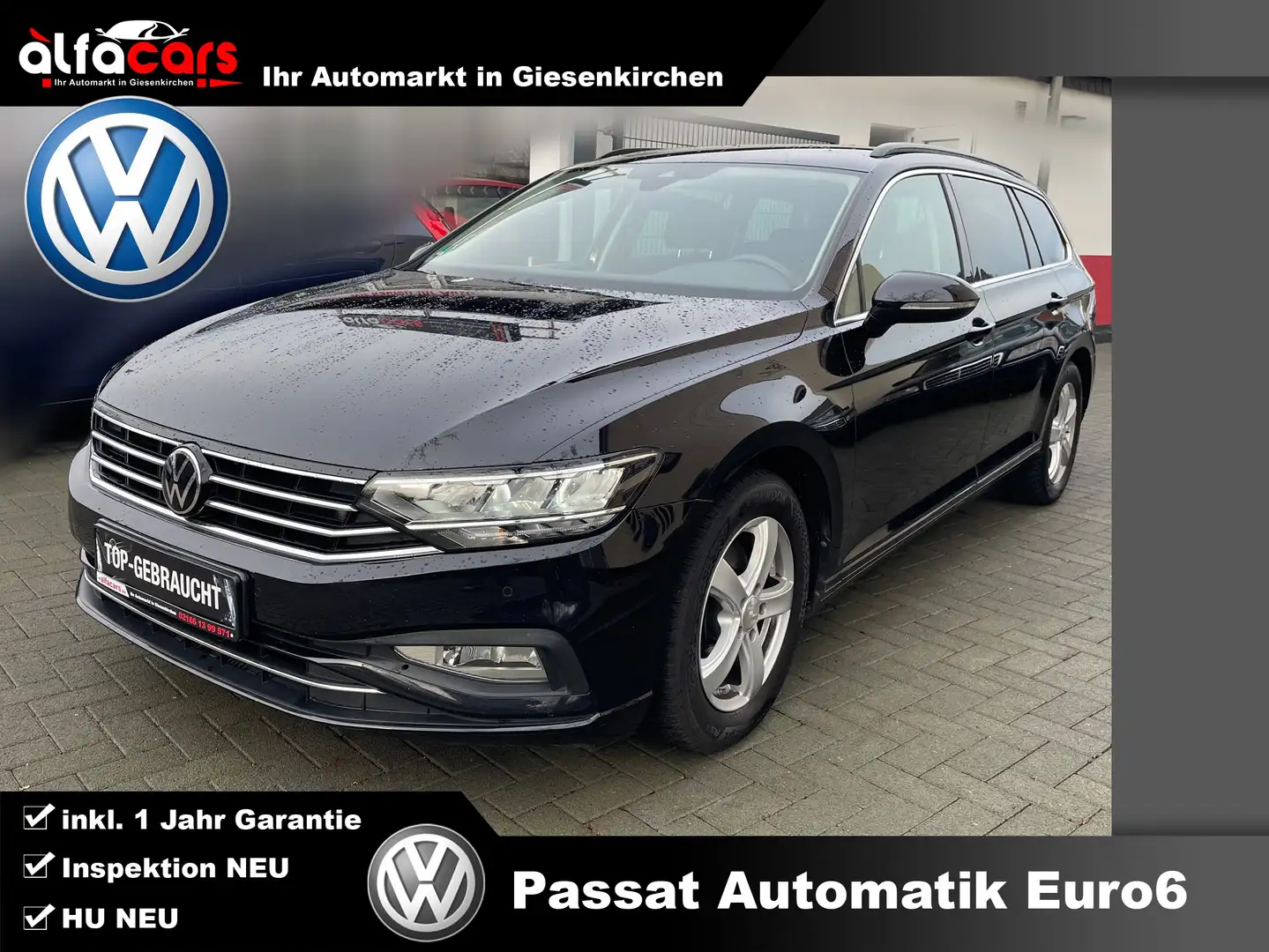 Volkswagen Passat Variant Business * ab 159 Euro mtl* 1 Jahr Garantie " Noir - 1