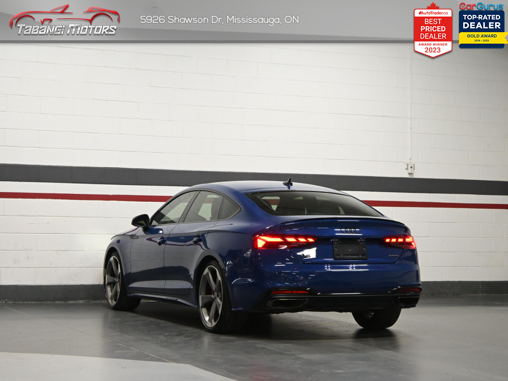 2023 Audi A5 Progressiv S-Line Sport Black Optics Sunroof Navi thumb 6