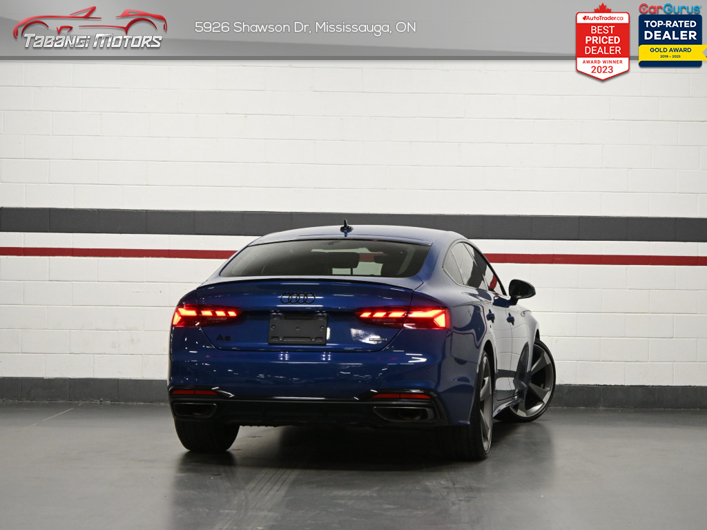 2023 Audi A5 Progressiv S-Line Sport Black Optics Sunroof Navi alt 2