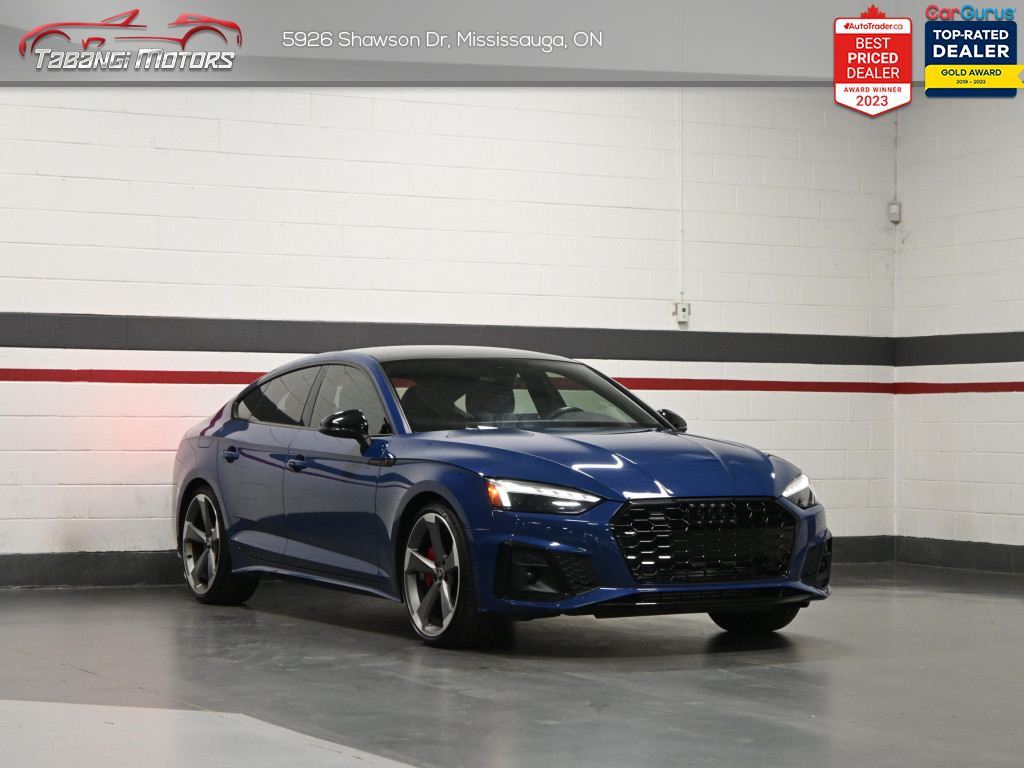 2023 Audi A5 Progressiv S-Line Sport Black Optics Sunroof Navi alt 3