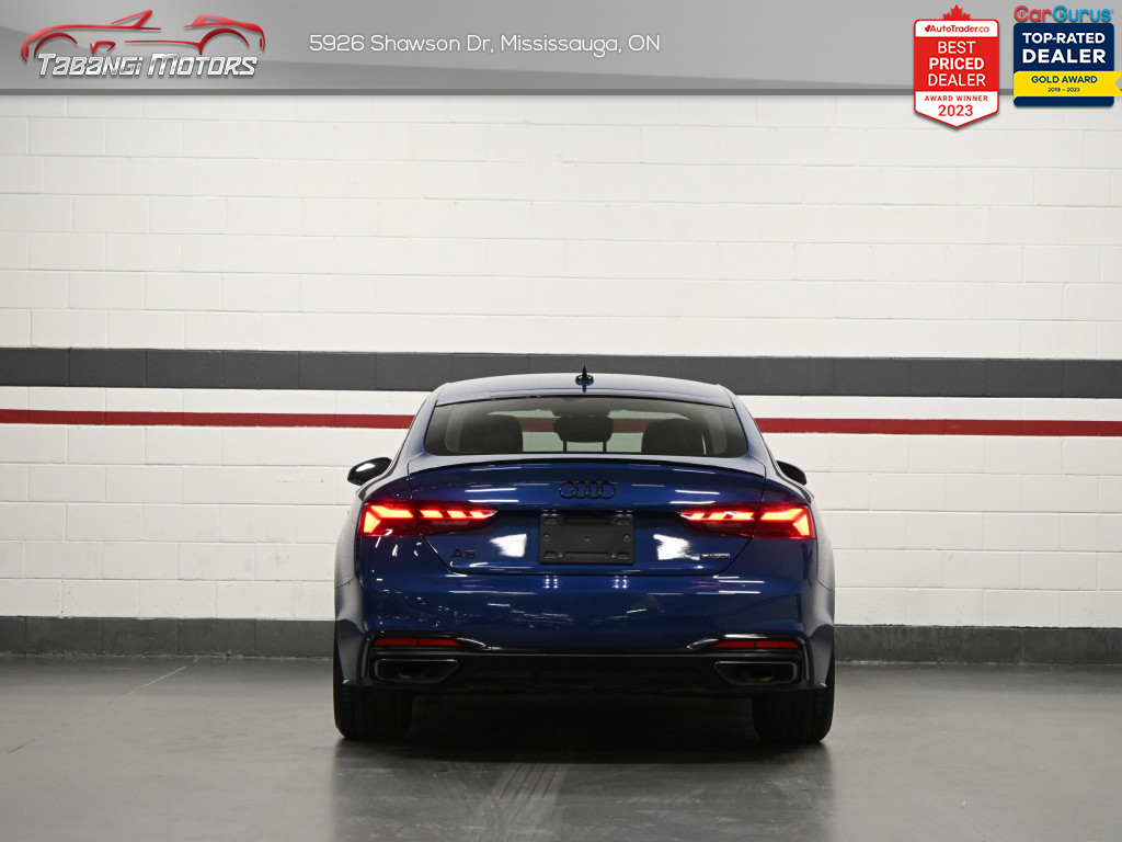2023 Audi A5 Progressiv S-Line Sport Black Optics Sunroof Navi thumb 7
