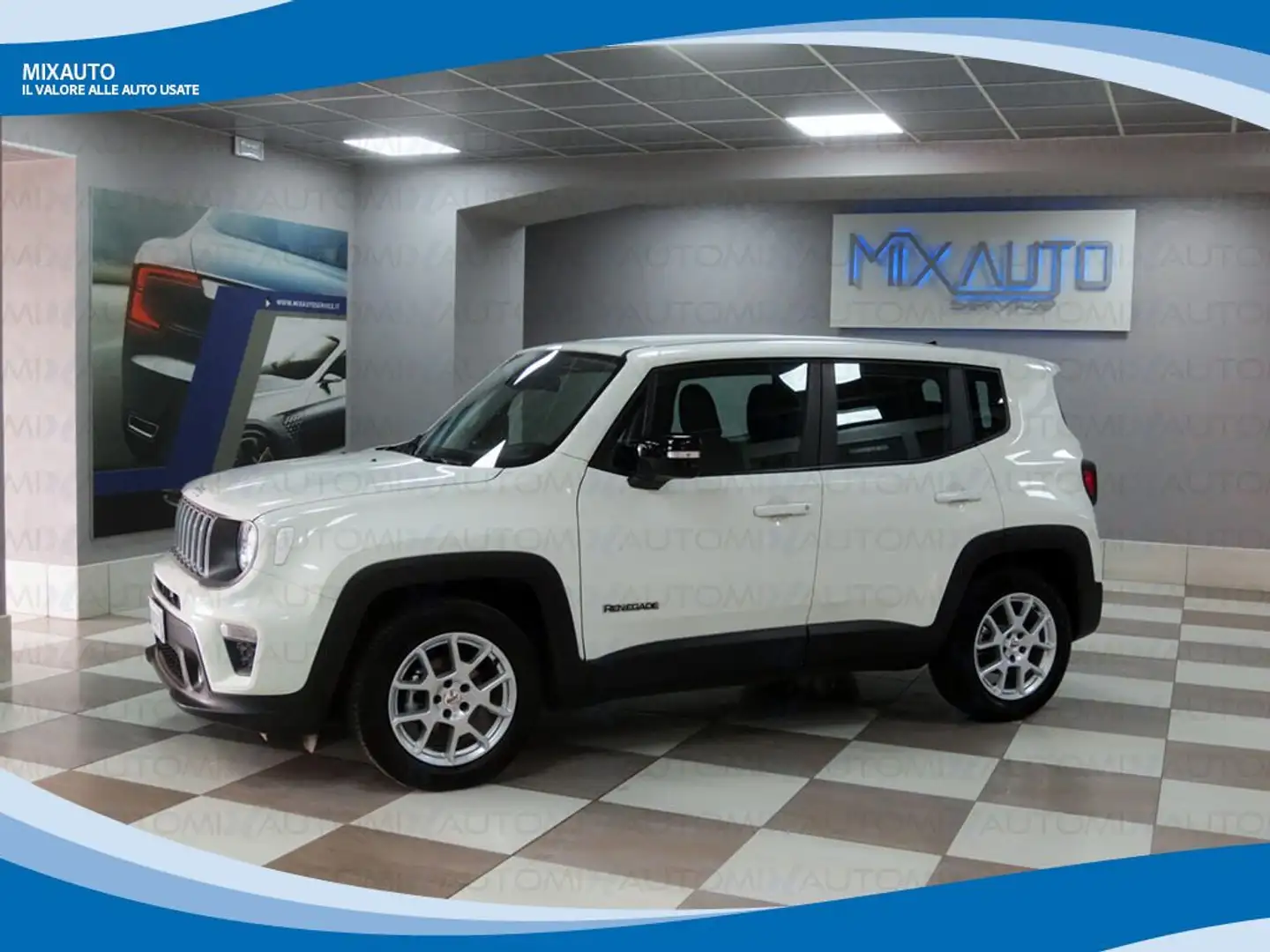 Jeep Renegade 1.0 T3 120cv 2WD Limited EU6 Bianco - 1