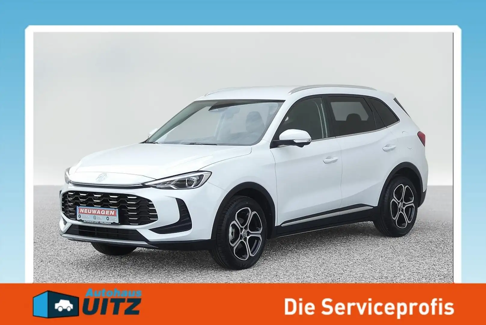 MG ZS + Deluxe +LED+360°+ACC+NAVI Blanc - 1