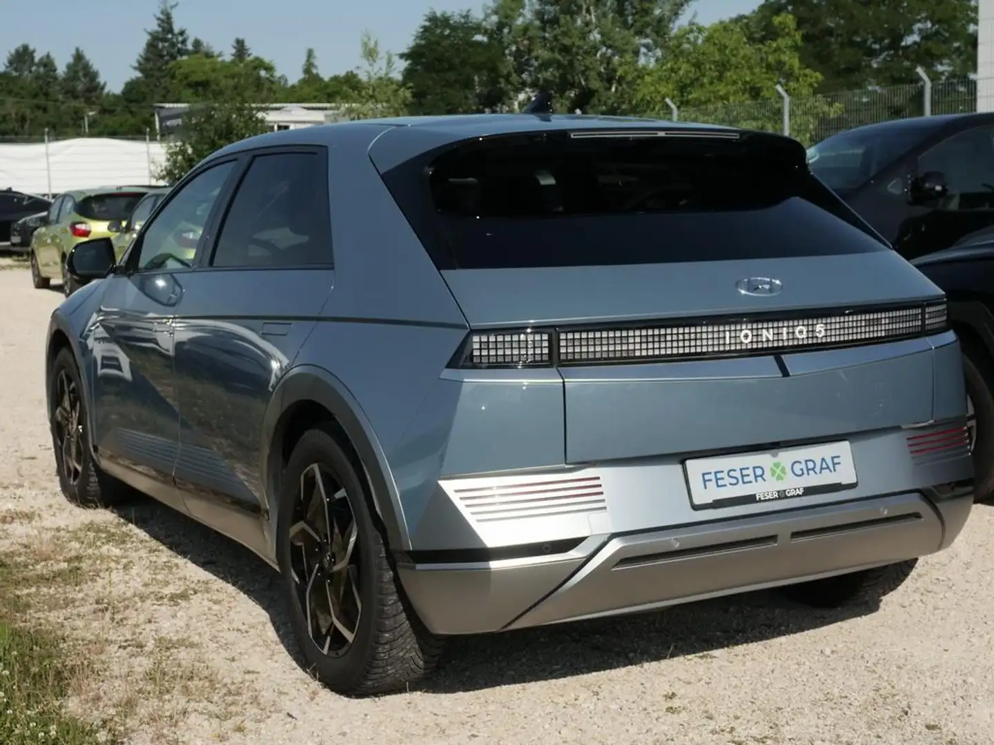 Hyundai IONIQ 5 TECHNIQ PANO ASSIST-PAKET NAVI CAM SHZ Blau - 2