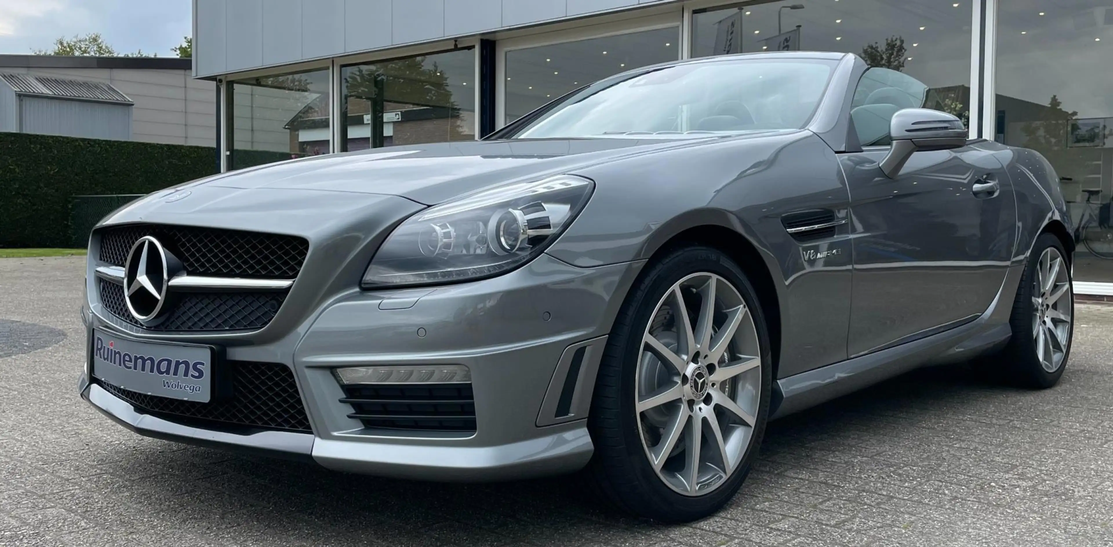 Mercedes-Benz SLK 55 AMG MAGIC SKY / NAPPA / ILS / HARMAN — photo 11