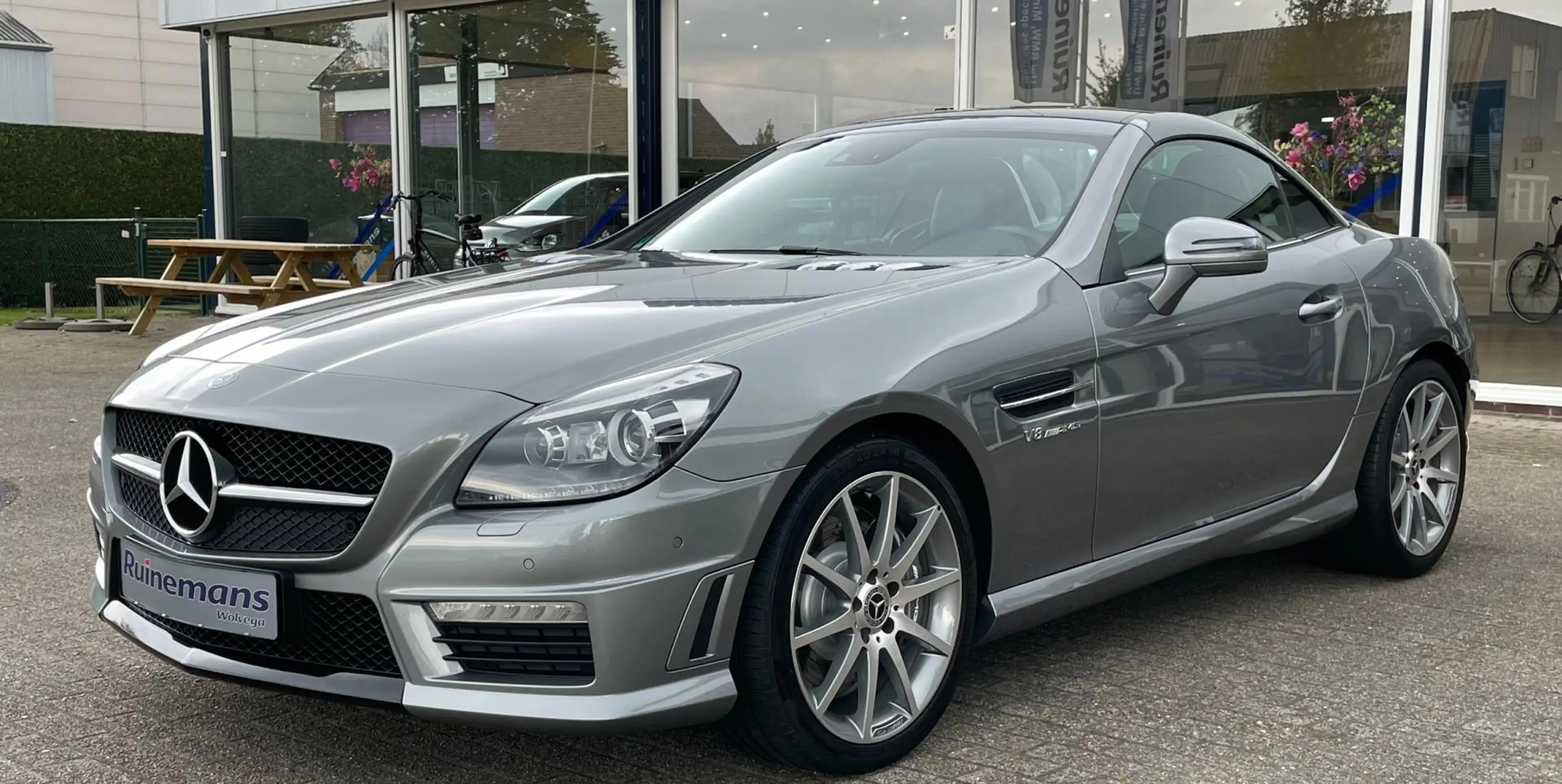 Mercedes-Benz SLK 55 AMG MAGIC SKY / NAPPA / ILS / HARMAN — photo 44