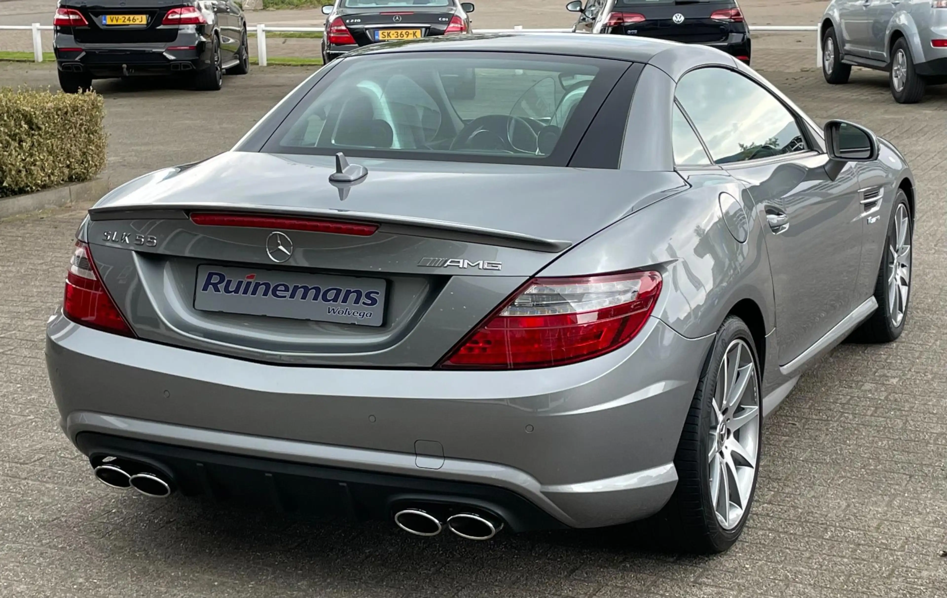 Mercedes-Benz SLK 55 AMG MAGIC SKY / NAPPA / ILS / HARMAN — photo 50
