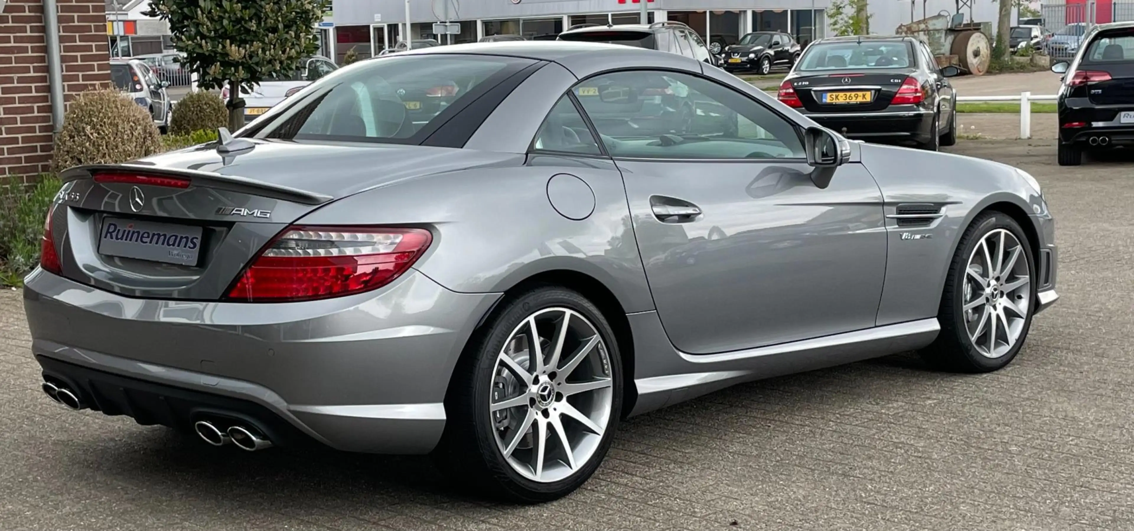 Mercedes-Benz SLK 55 AMG MAGIC SKY / NAPPA / ILS / HARMAN — photo 49