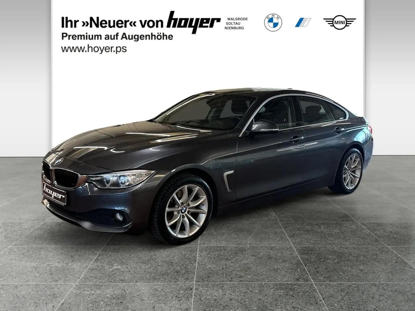 BMW 420 d Gran Coupé Xenon Navi Prof. Tempomat Shz Gris - 1