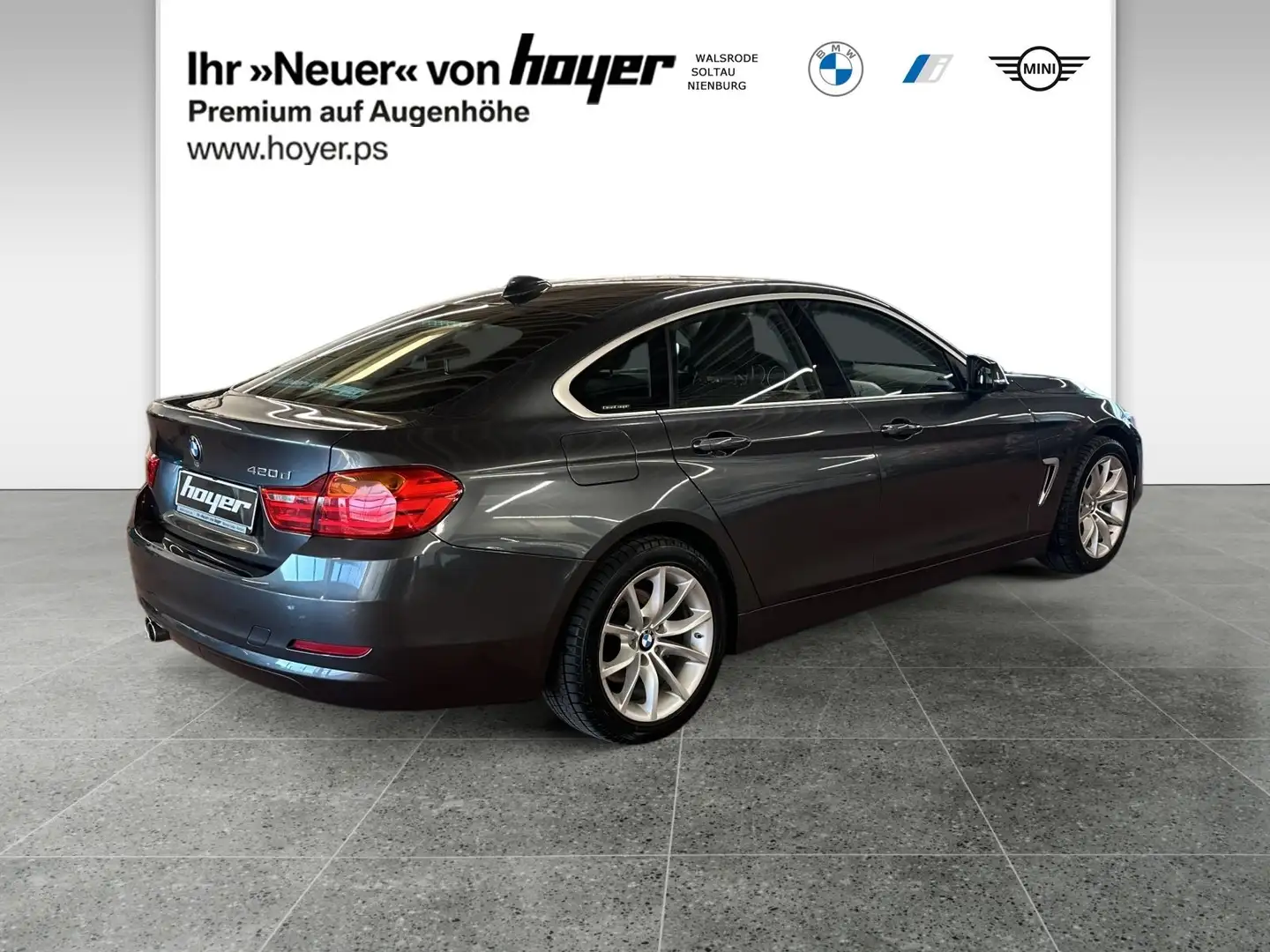 BMW 420 d Gran Coupé Xenon Navi Prof. Tempomat Shz Gris - 2