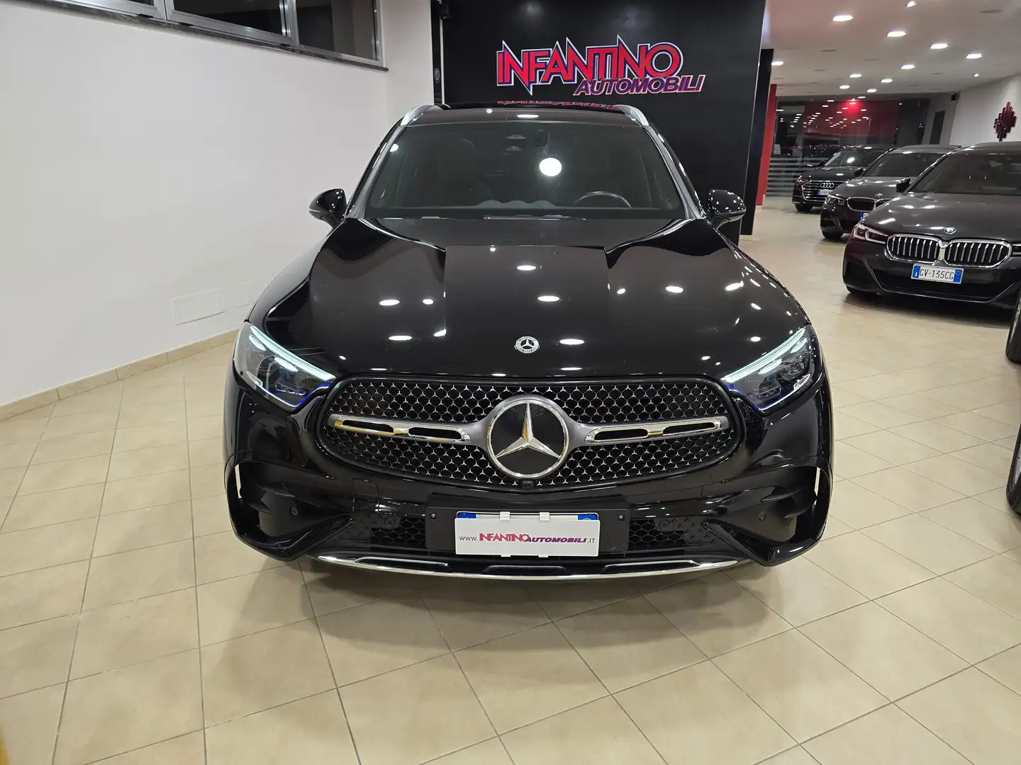 Mercedes-Benz GLC 220 d 197 Cv AMG Premium Plus 4matic auto Tetto Full Nero - 2