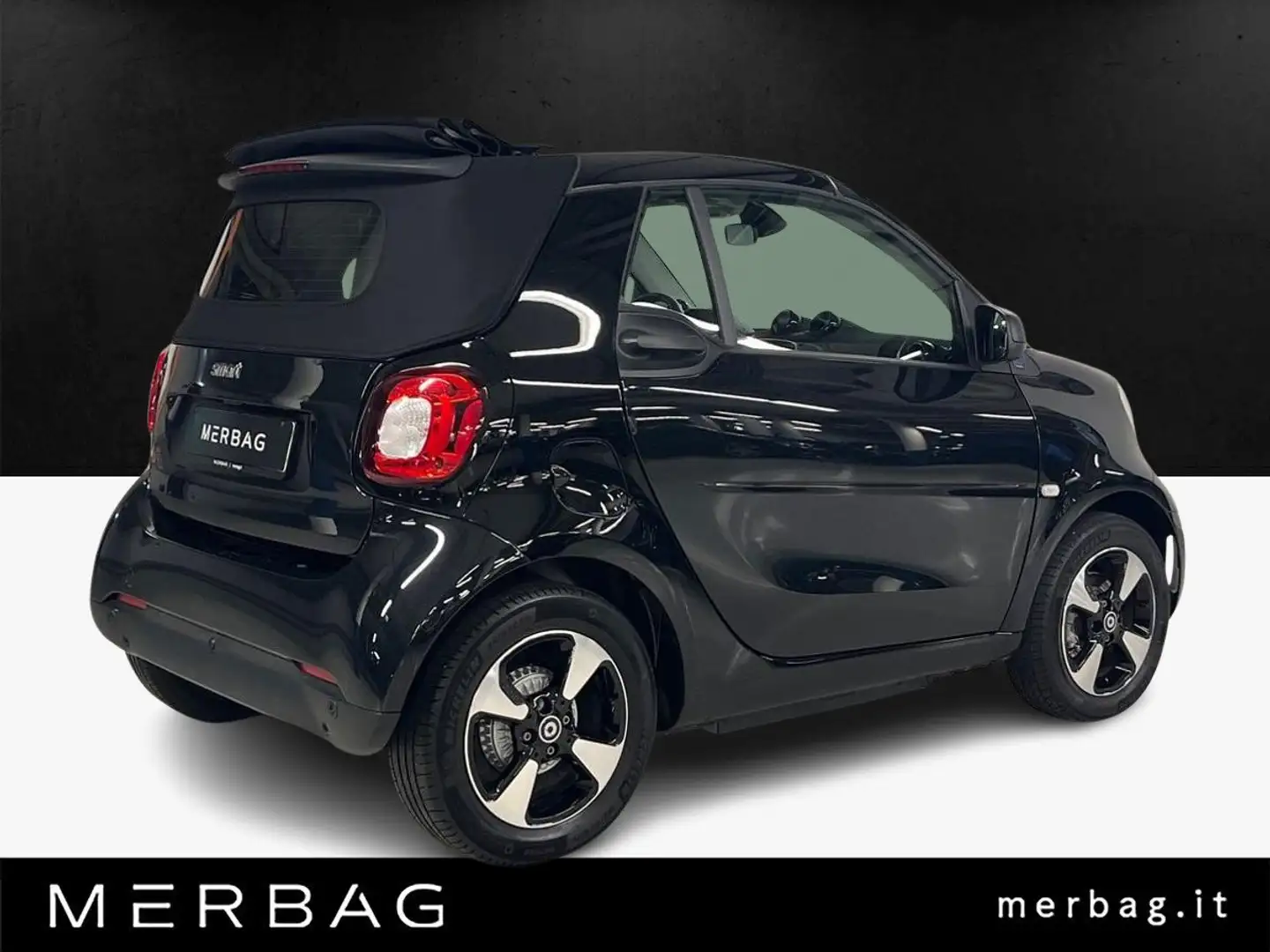 smart forTwo EQ cabrio Passion Nero - 2