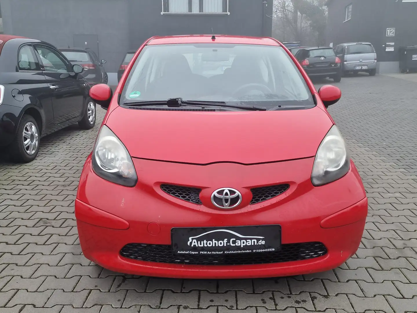 Toyota Aygo Aygo AYGO Cool/Klima/TÜV 11.27/2Ha/ZV/Allwetter Rot - 2