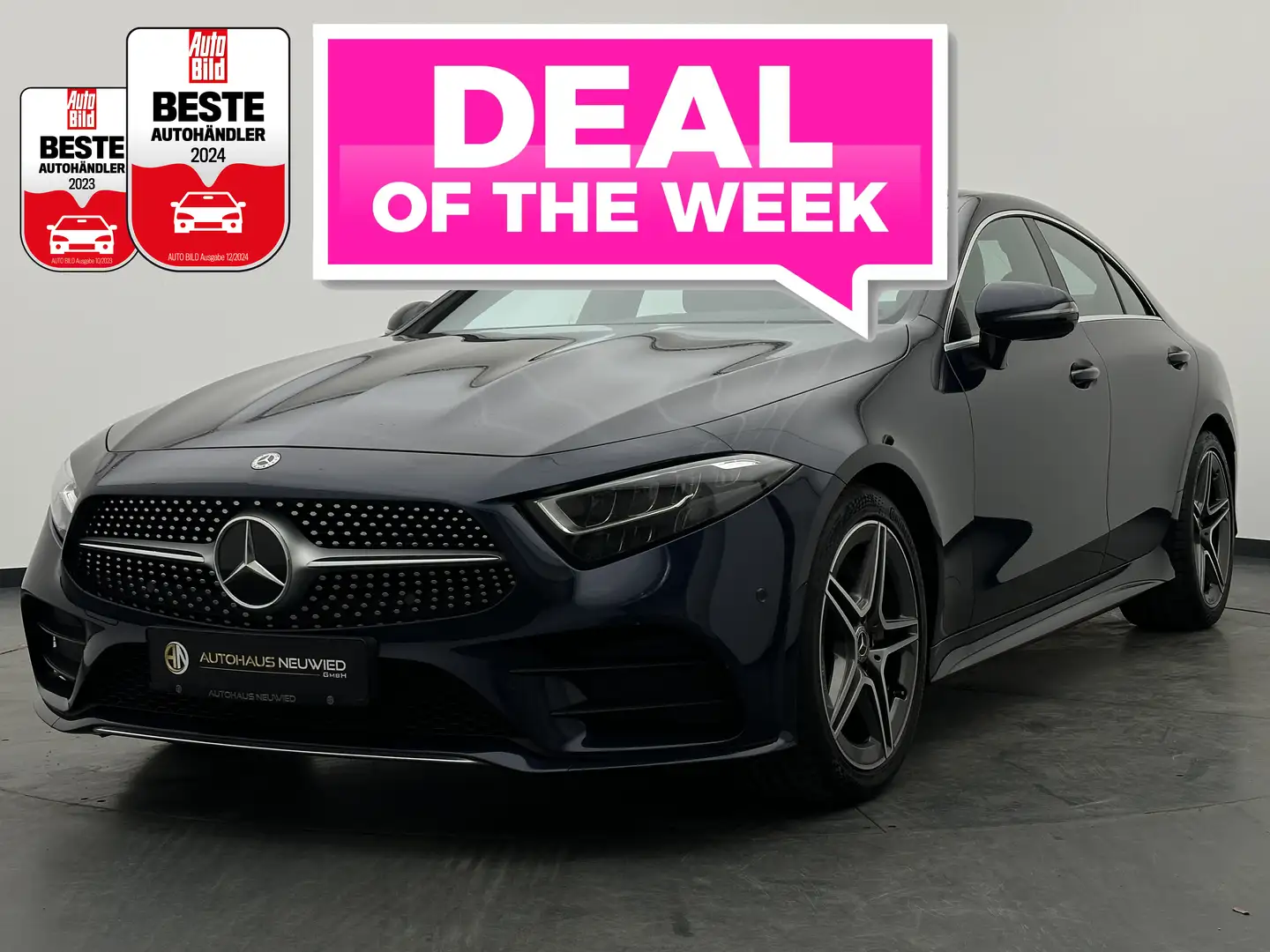 Mercedes-Benz CLS 300 CLS 300d AMG Line +COMAND+HUD+CAM+LEDER+BURMESTE Blauw - 1
