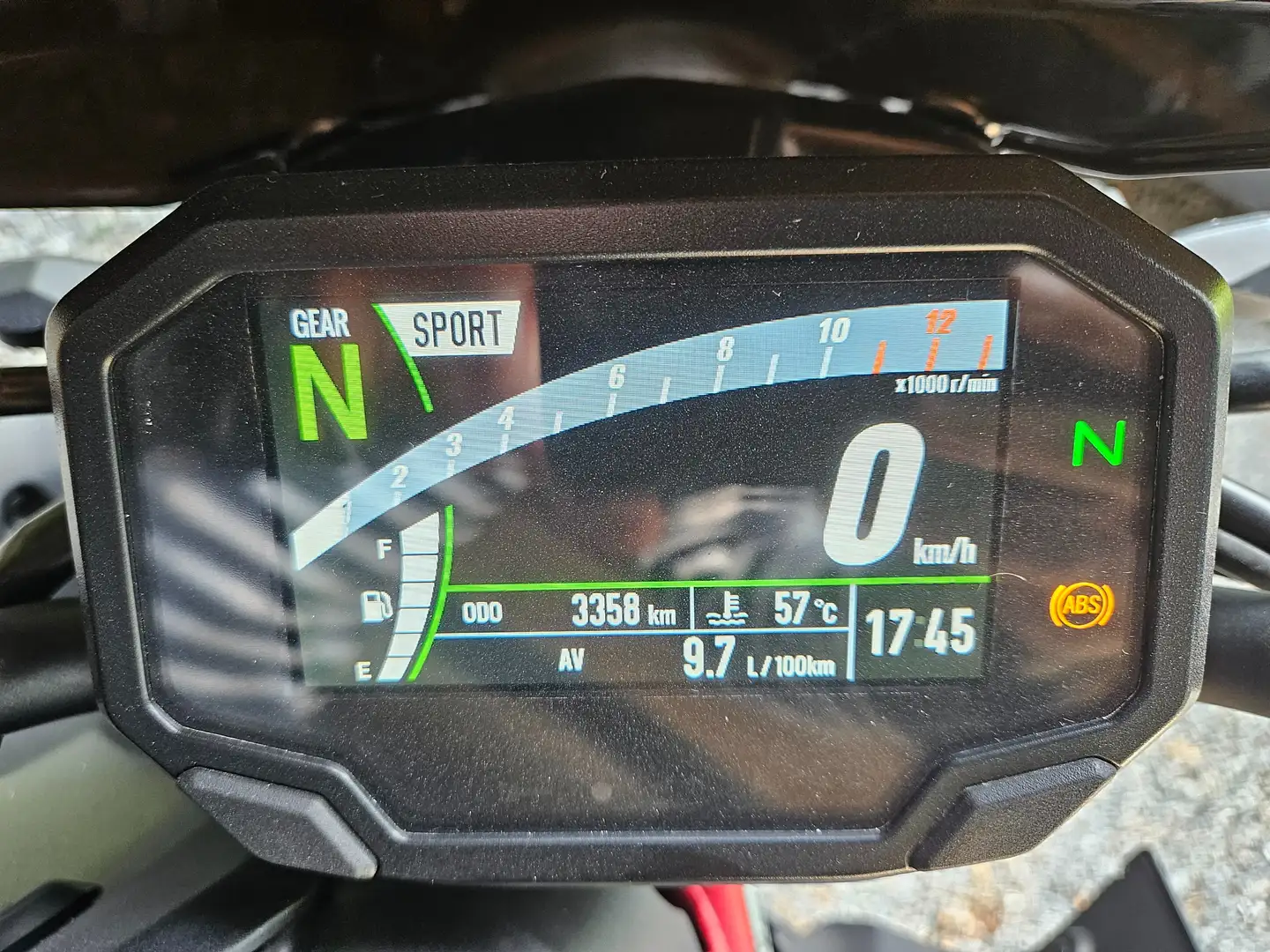 Kawasaki Z 900 ZR900F Чорний - 2