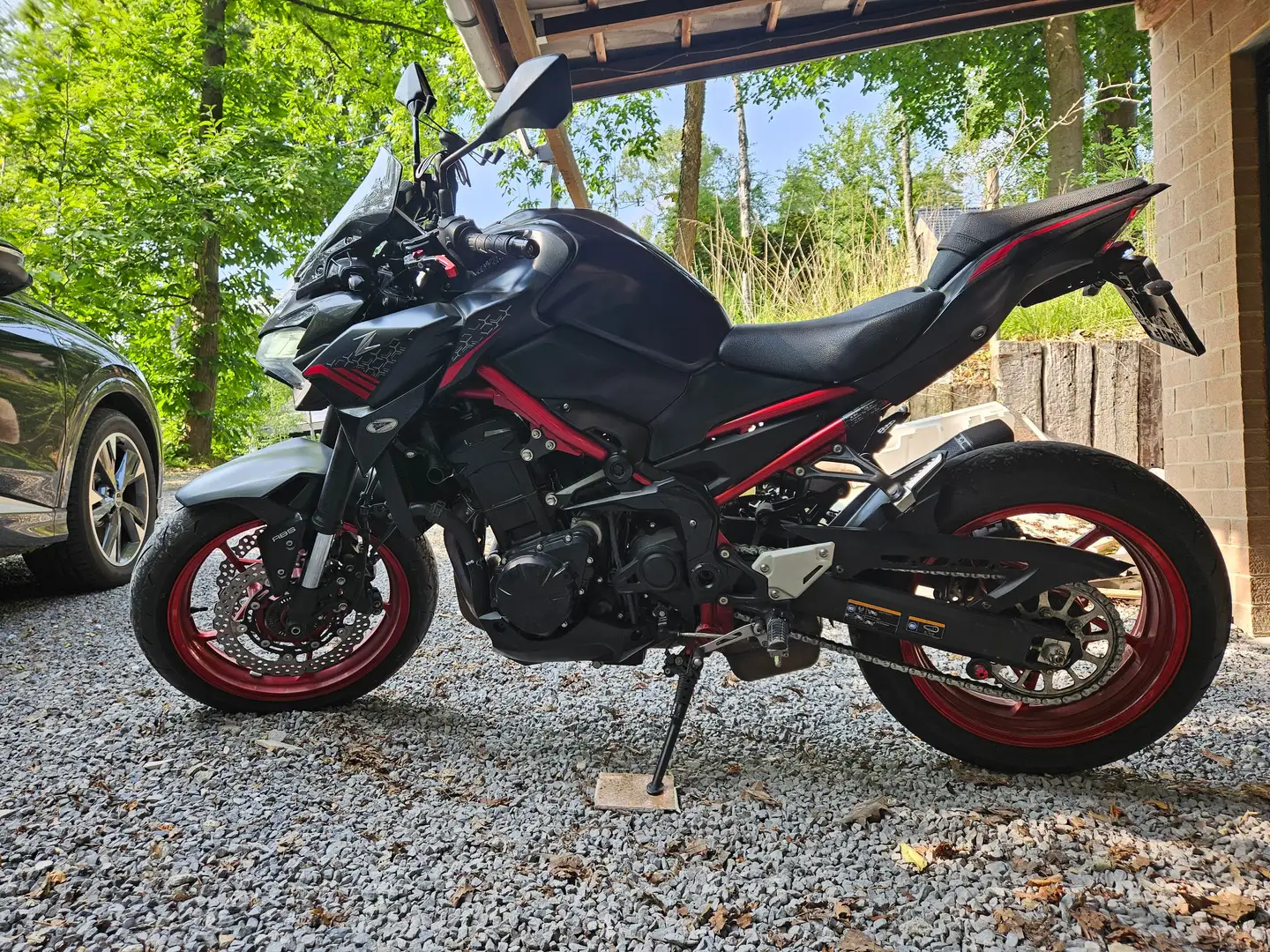Kawasaki Z 900 ZR900F Чорний - 1