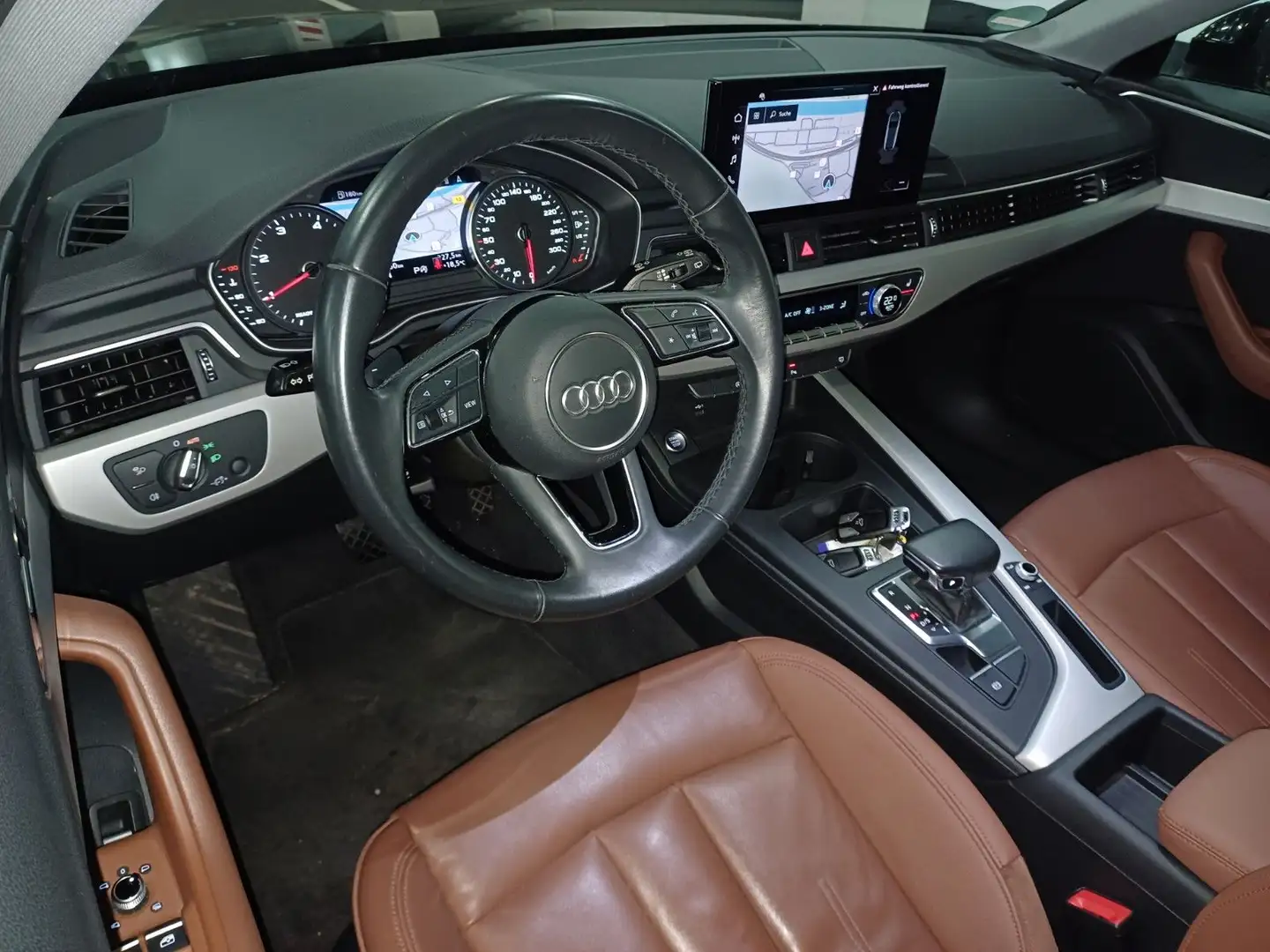 Audi A4 Avant 35 TDI S-tronic*Vollleder*LED*ACC*PDC* Zwart - 2