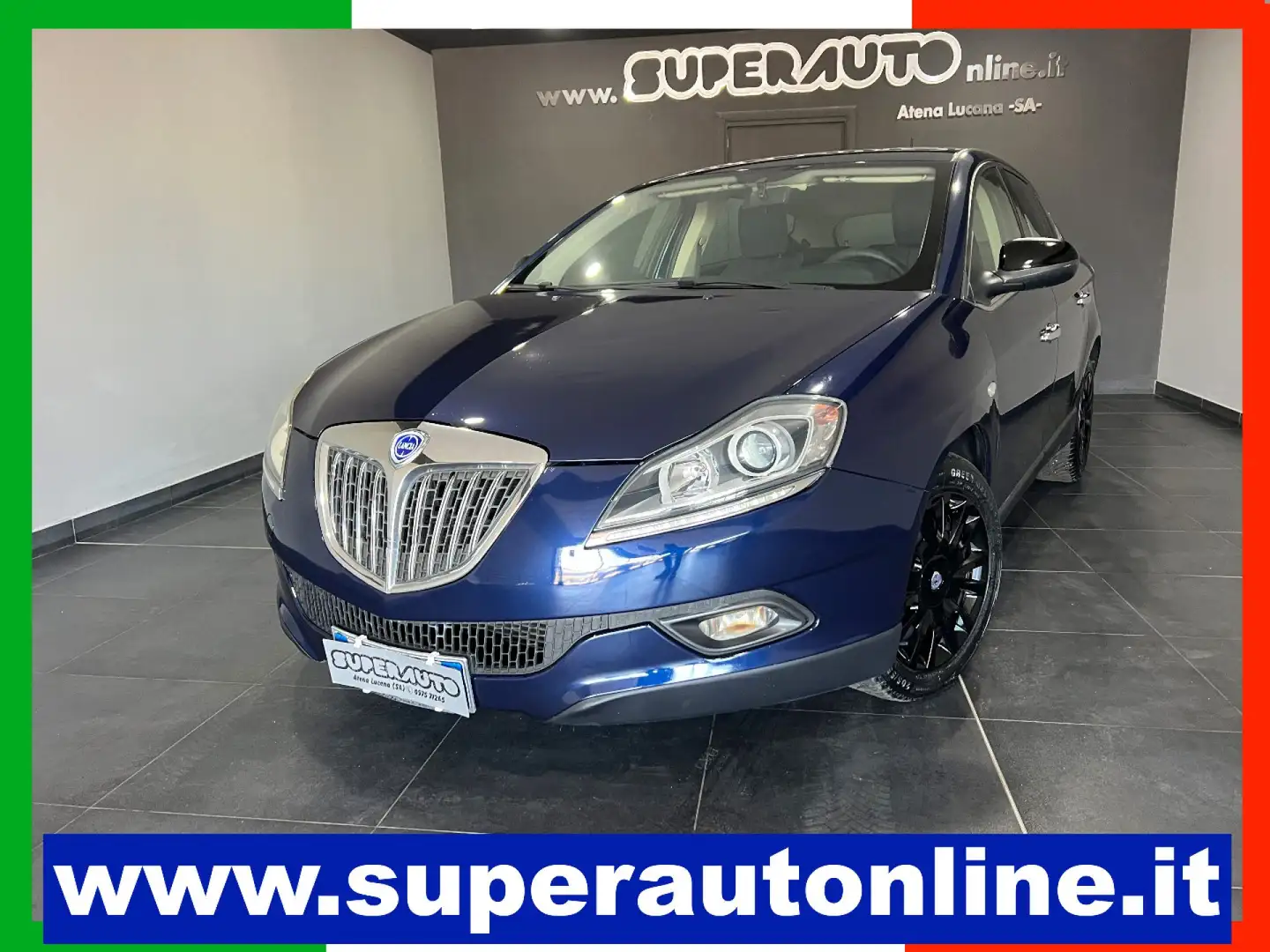 Lancia Delta 1.6 MJT 120 CV Bleu - 1