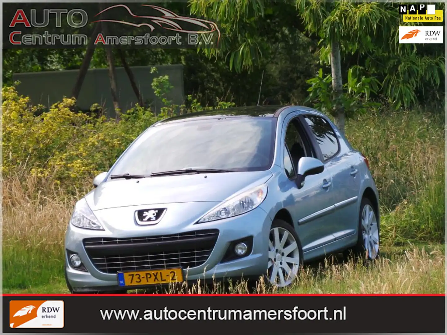 Peugeot 207 1.4 VTi Allure ( INRUIL MOGELIJK ) Blauw - 1