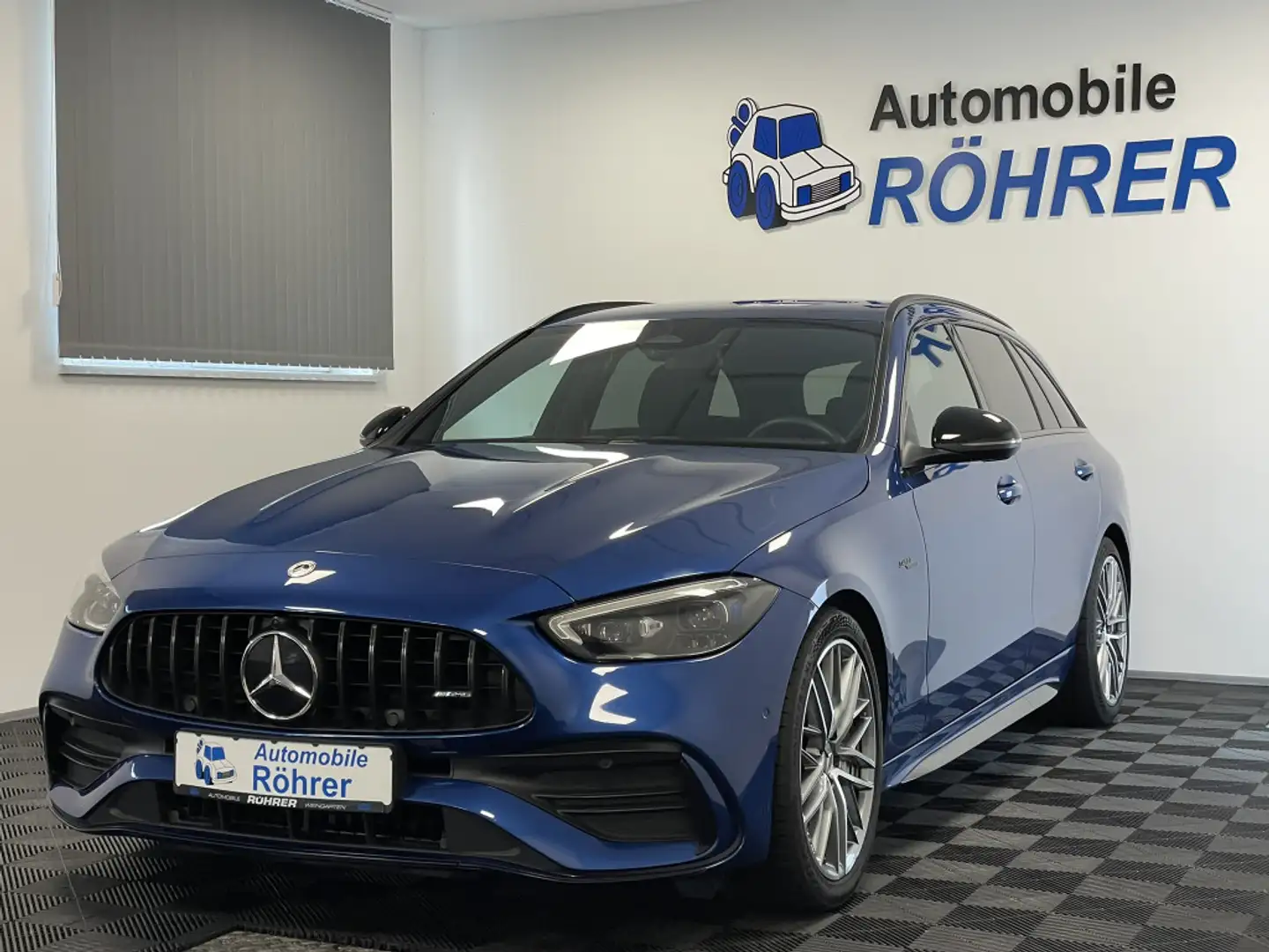 Mercedes-Benz C 43 AMG T 4Matic Night MBUX-Premium Ergonomie Blauw - 1