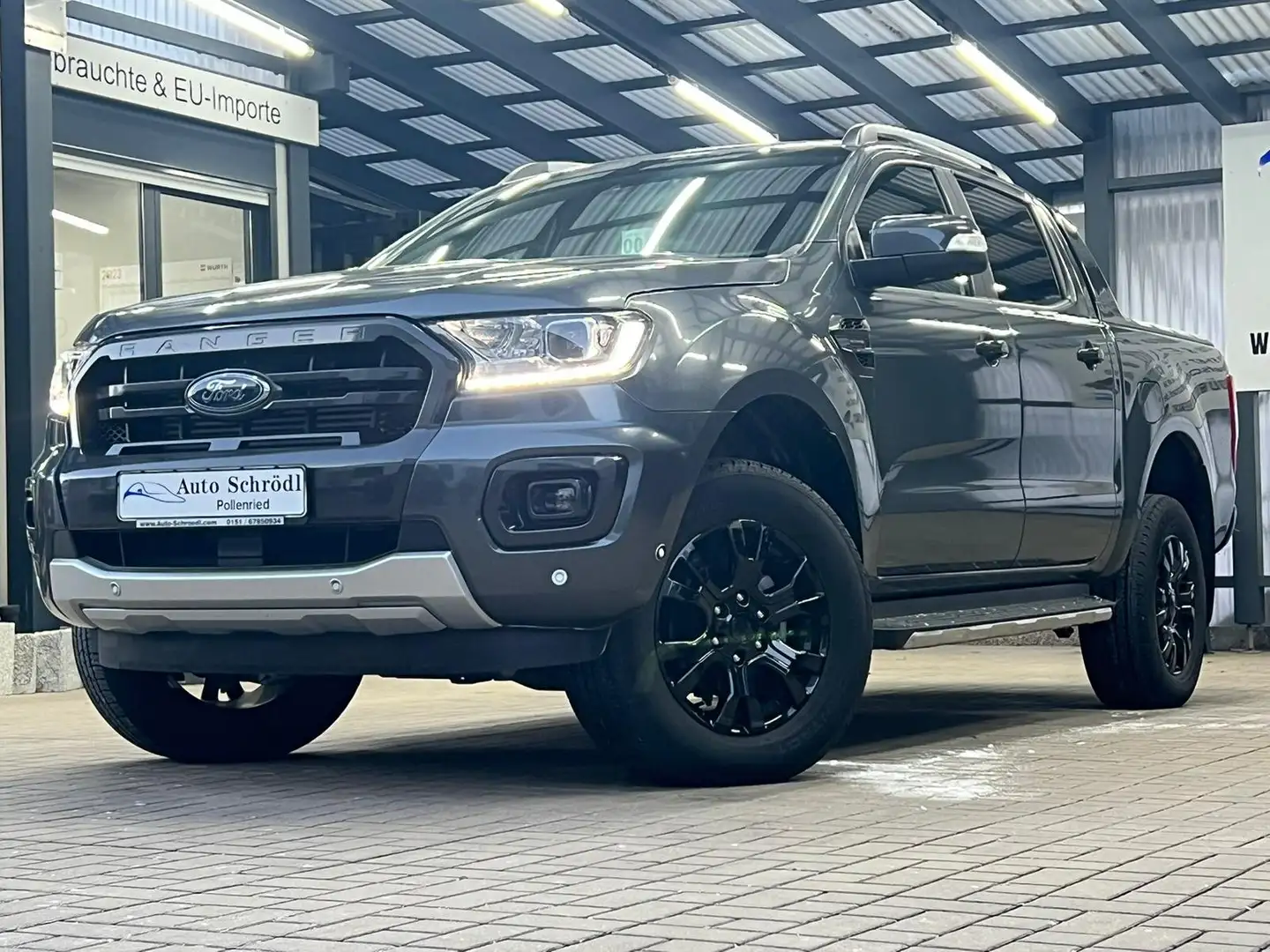 Ford Ranger DoKa Wildtrak 2.0 EcoBlue, AHK, Rollo, LED, Navi Gri - 1