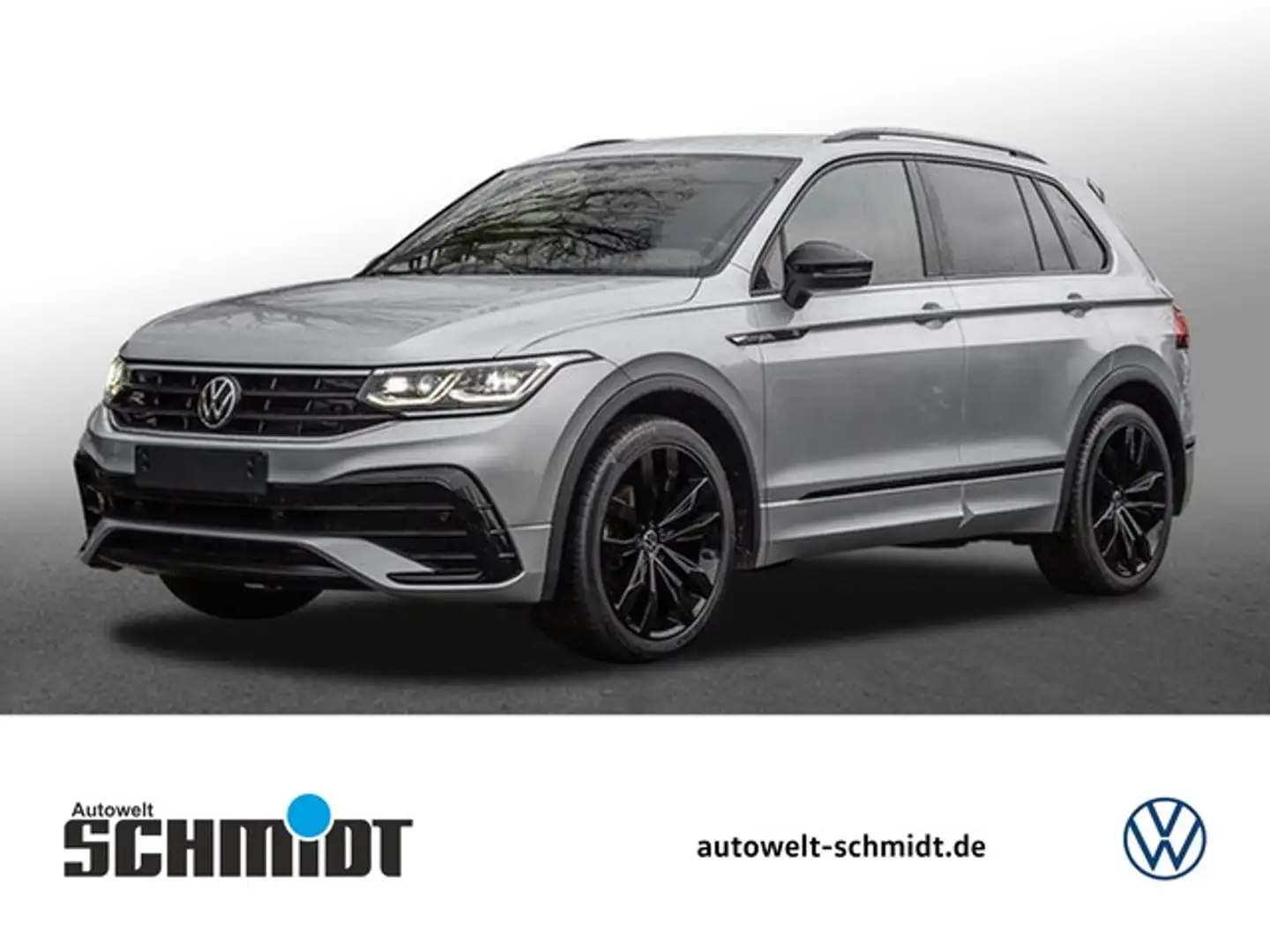 Volkswagen Tiguan 2.0 TDI DSG R-Line AHK ACC LED NAVI R.KAMERA Silber - 1