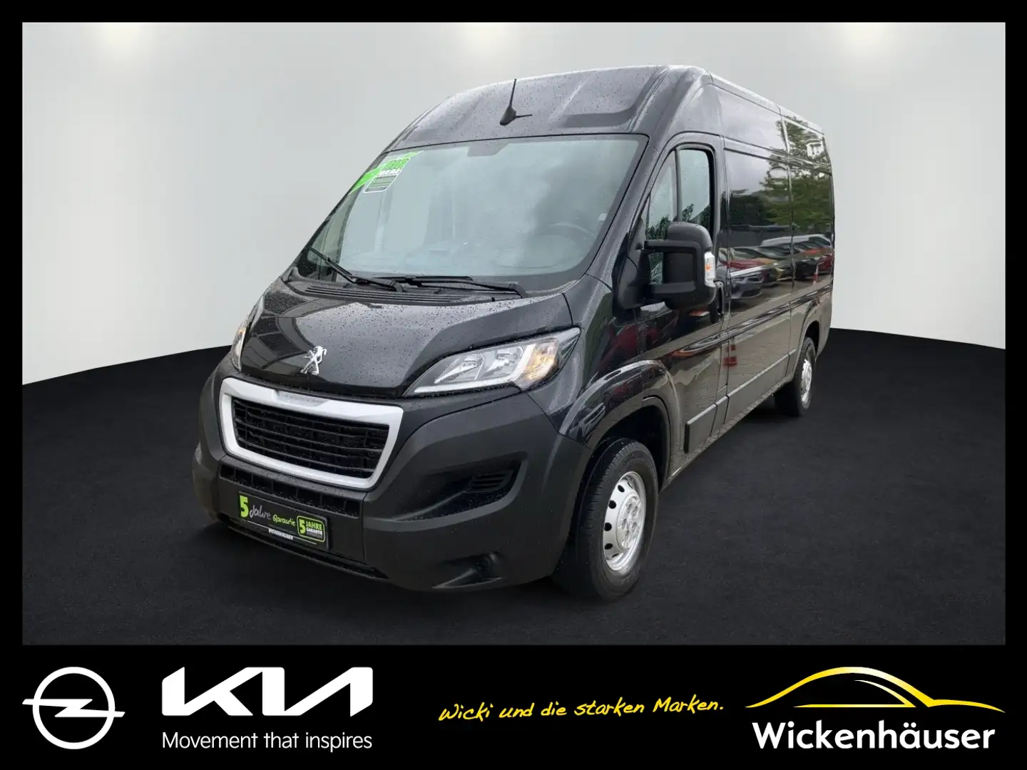 Peugeot Boxer Kasten Hochraum 3.5t 335 L2H2 AHK Navi Kam Gris - 1