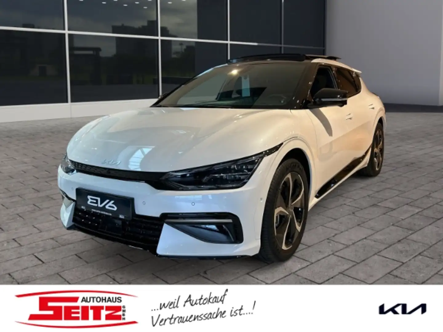 Kia EV6 GT-Line WP Ass+ Sound Design AppleCarPlay AndroidA Bílá - 1