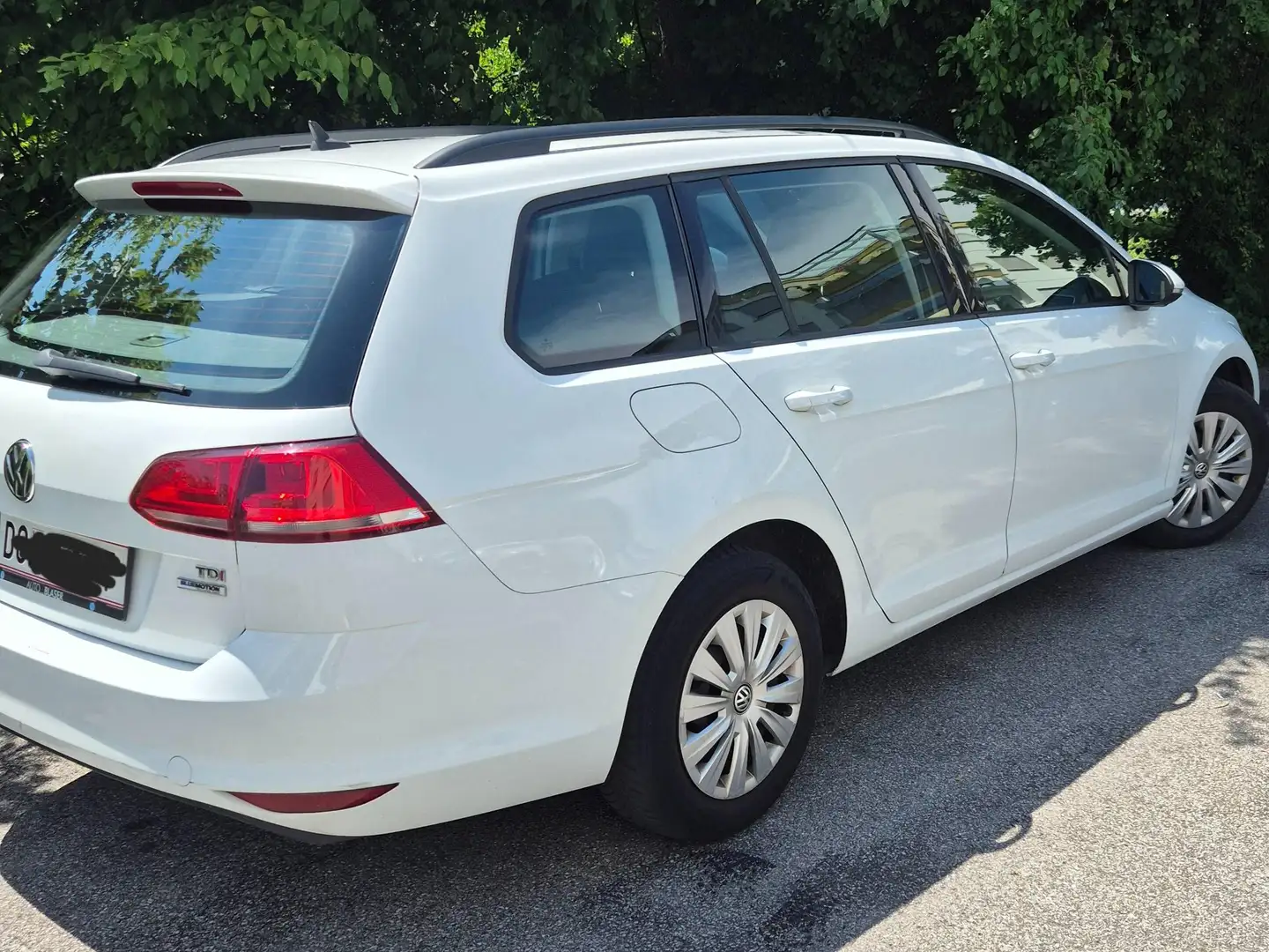 Volkswagen Golf Variant Weiß - 1