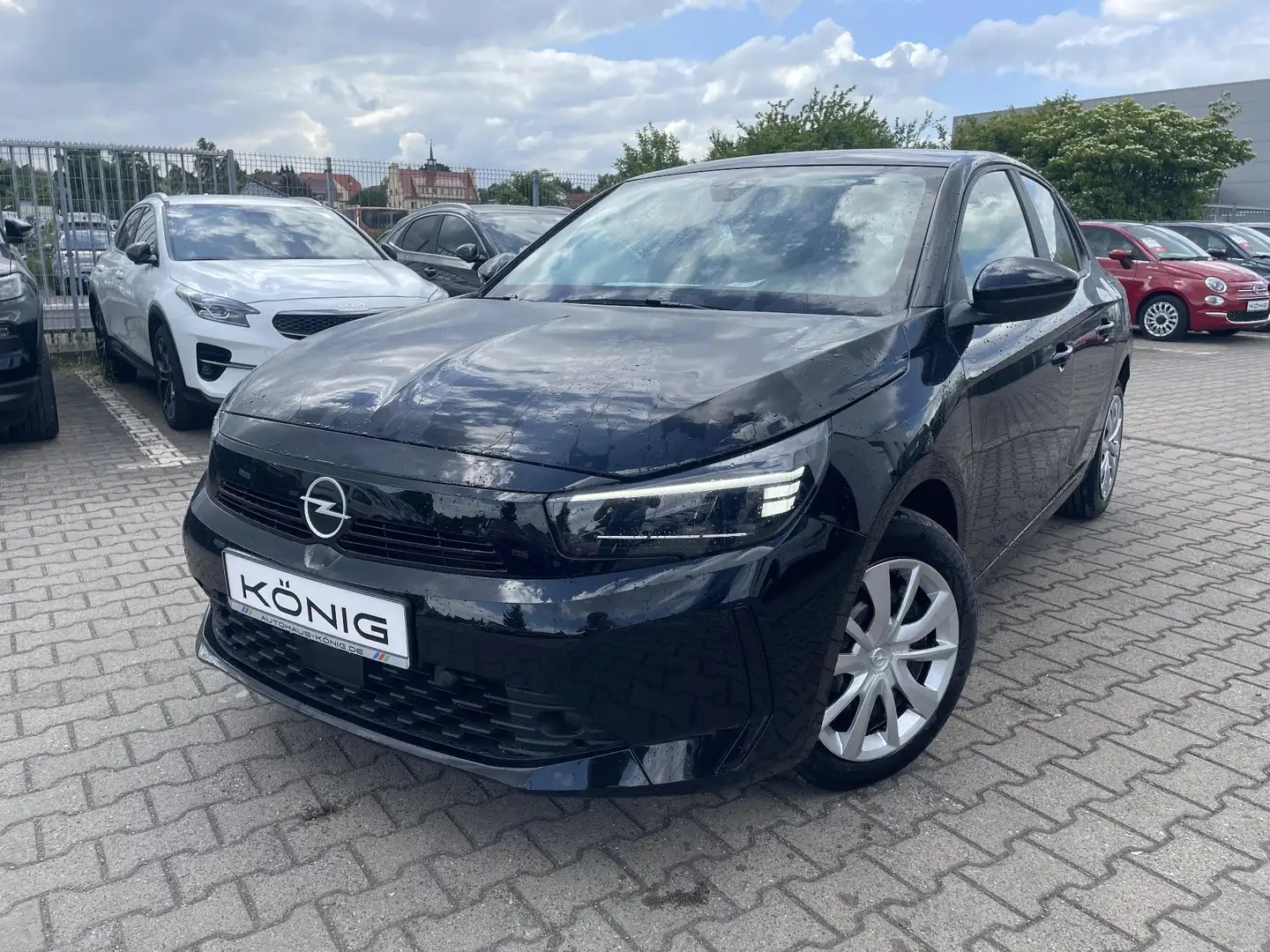 Opel Corsa Edition 1.2 AUTOMATIK Schwarz - 1