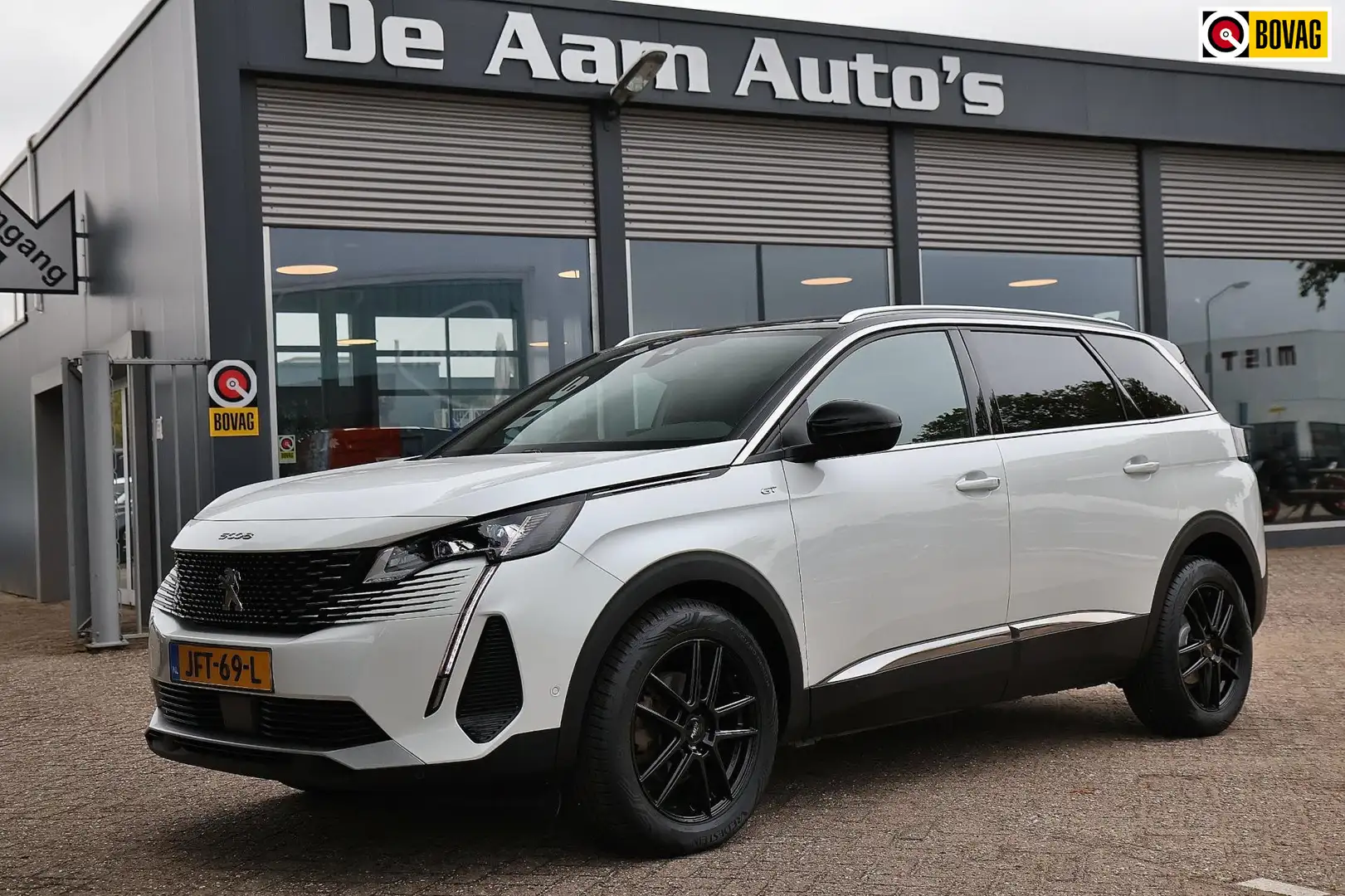 Peugeot 5008 1.2 PureTech Gt 360 Camera Acc 7 persoons Blanc - 1