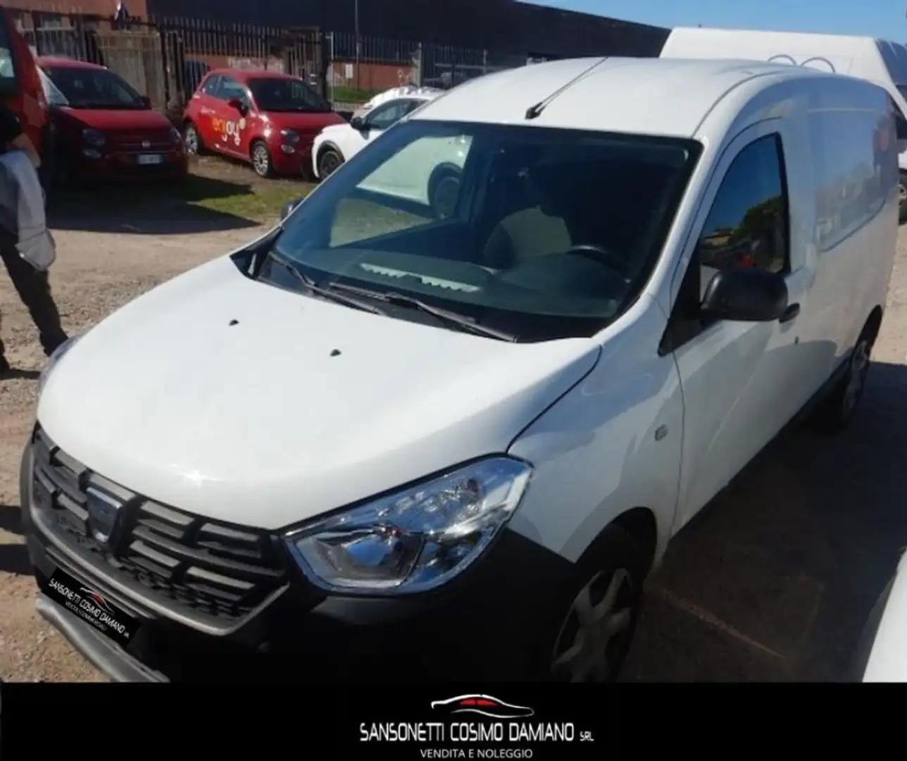 Dacia Dokker Van 1.5 Blue Dci 75CV Weiß - 1