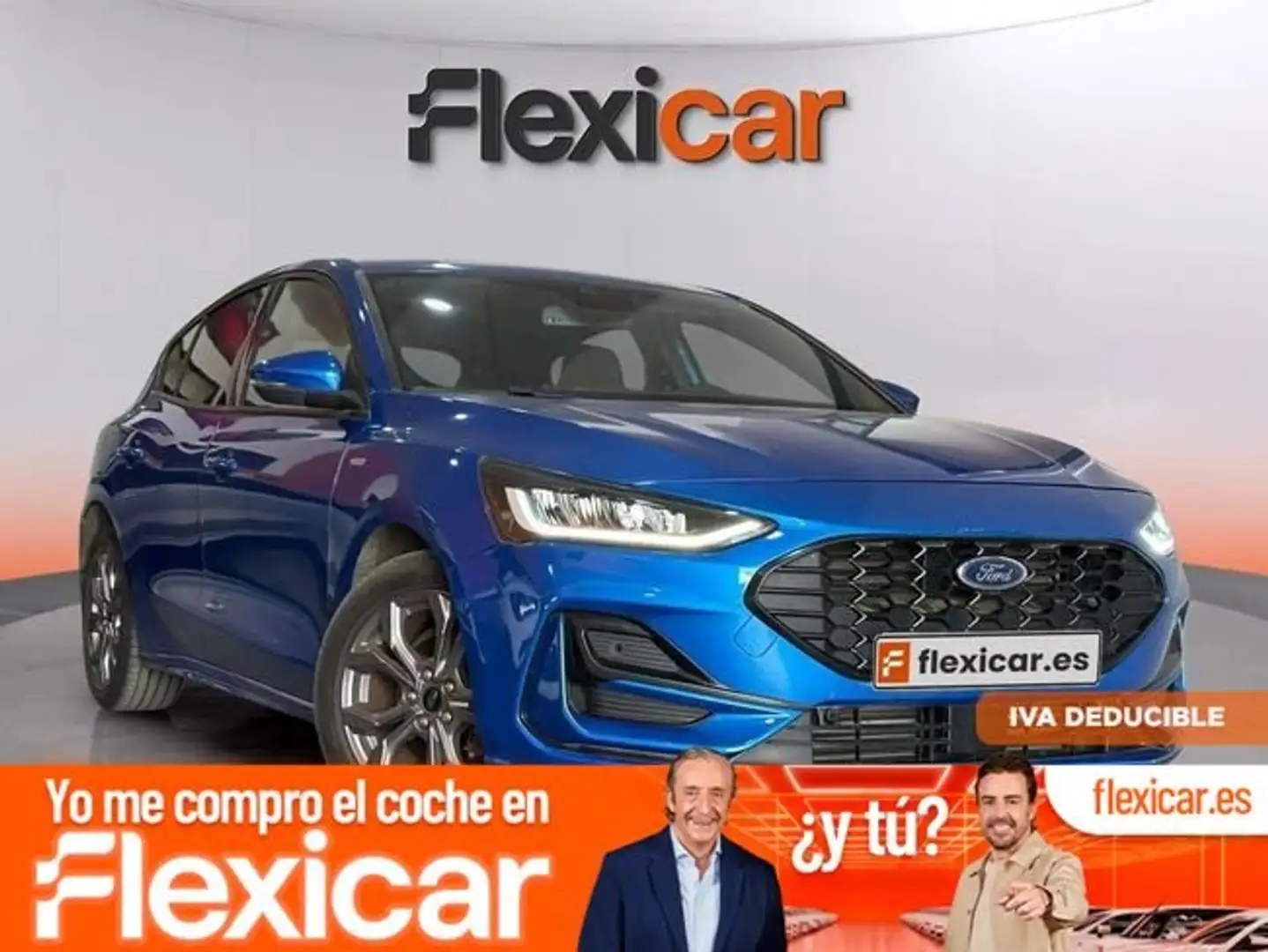 Ford Focus 1.0 Ecoboost MHEV 92kW ST-Line Azul - 1
