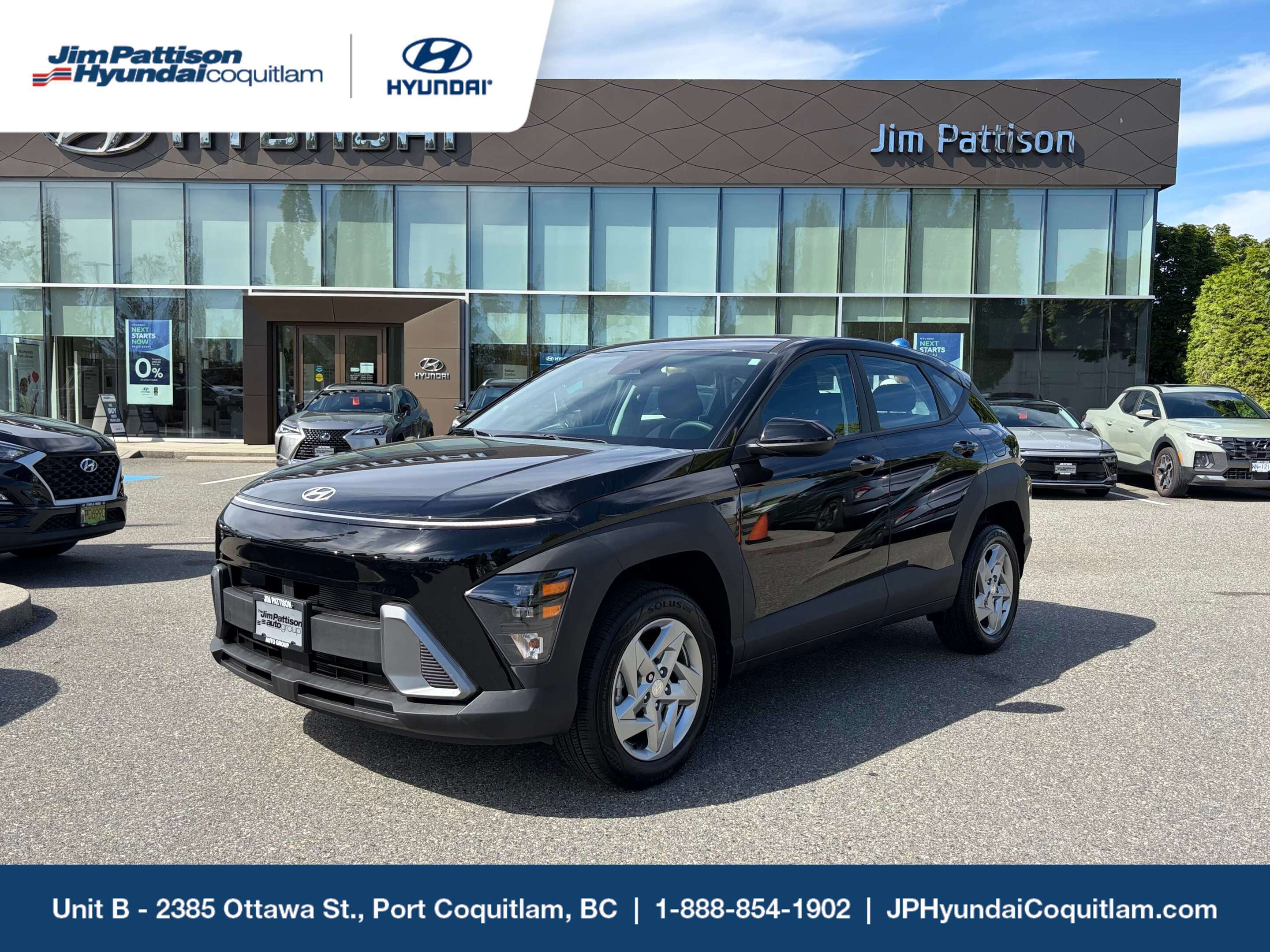 Black 2025 Hyundai Kona SUV / Crossover  Automatic