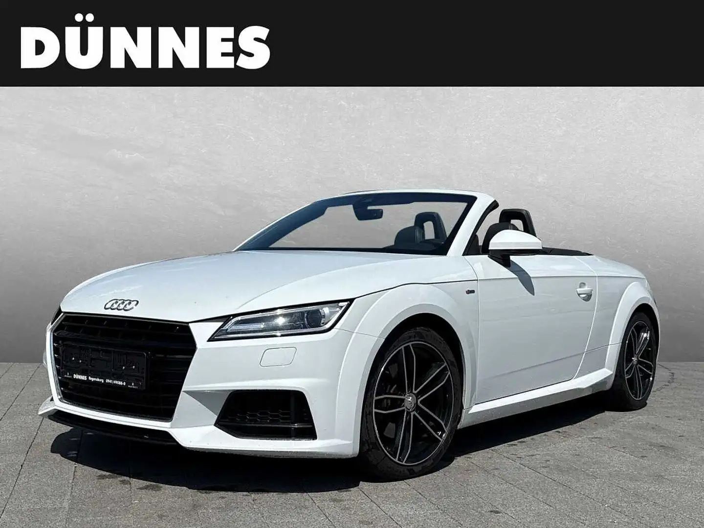 Audi TT Roadster 2.0 TFSI Weiß - 1