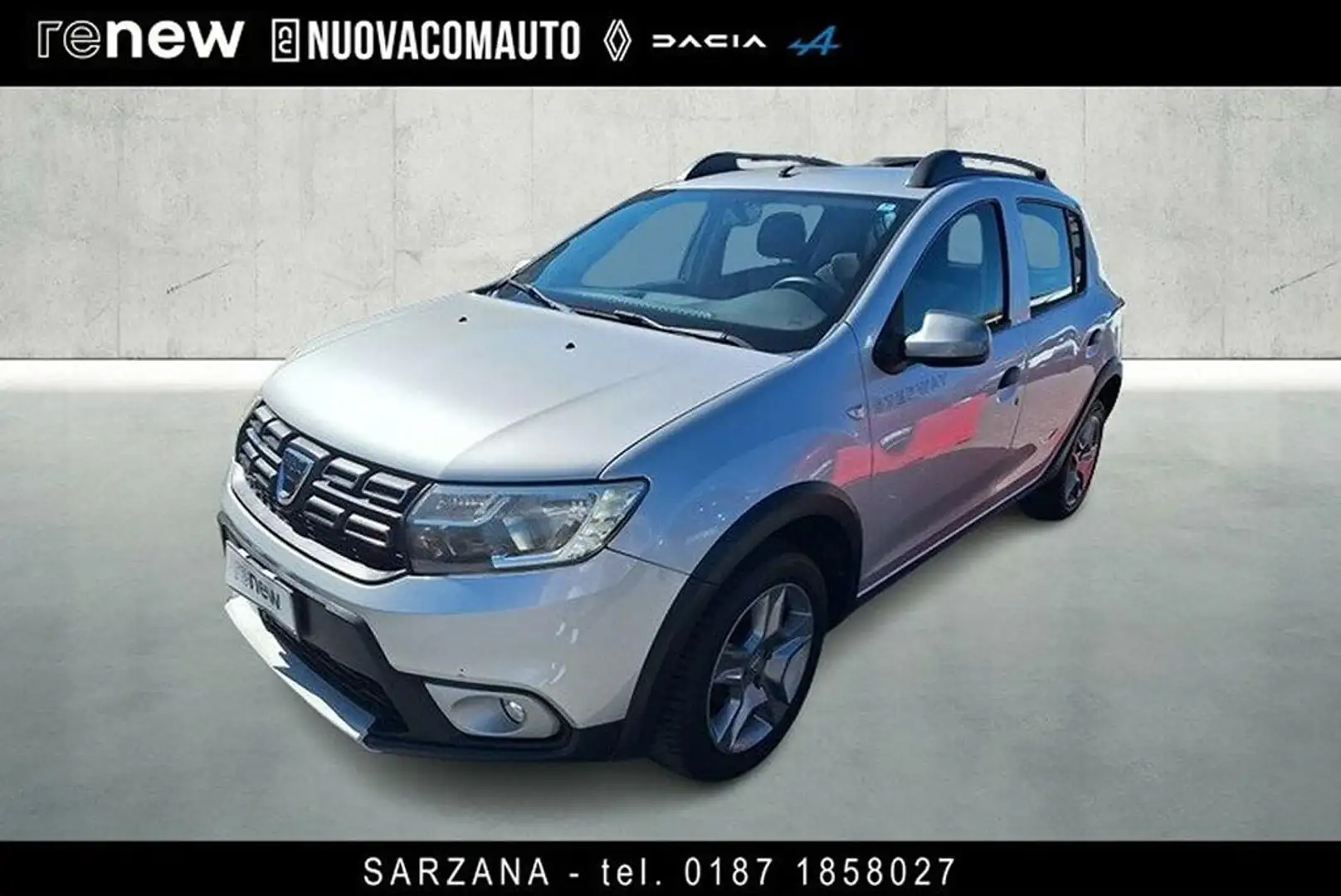 Dacia Sandero Stepway 0.9 tce Brave turbo Gpl s&s 90cv Silber - 1