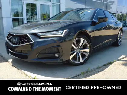 Purple 2021 Acura TLX Sedan Automatic