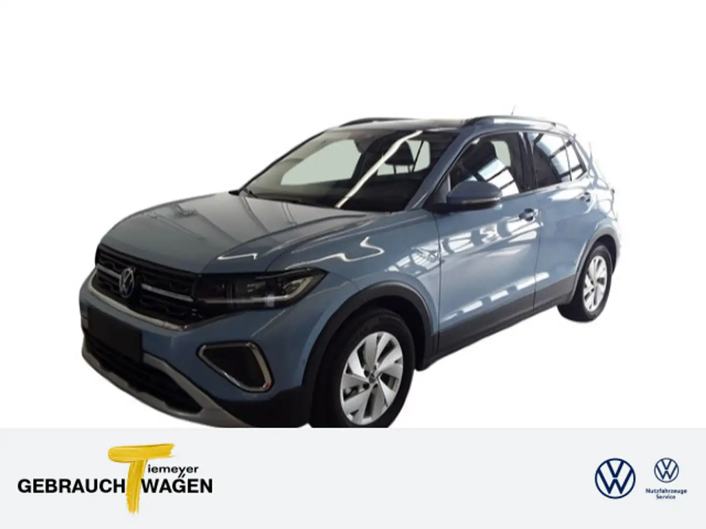 Volkswagen T-Cross 1.0 TSI LIFE NAVI KAMERA SITZHZG MATRIX Grün - 1
