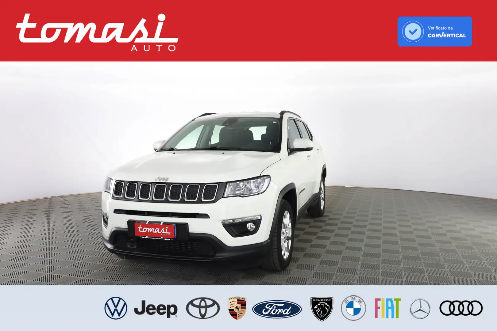 Jeep Compass 1.6 Multijet II 2WD Business Bianco - 1