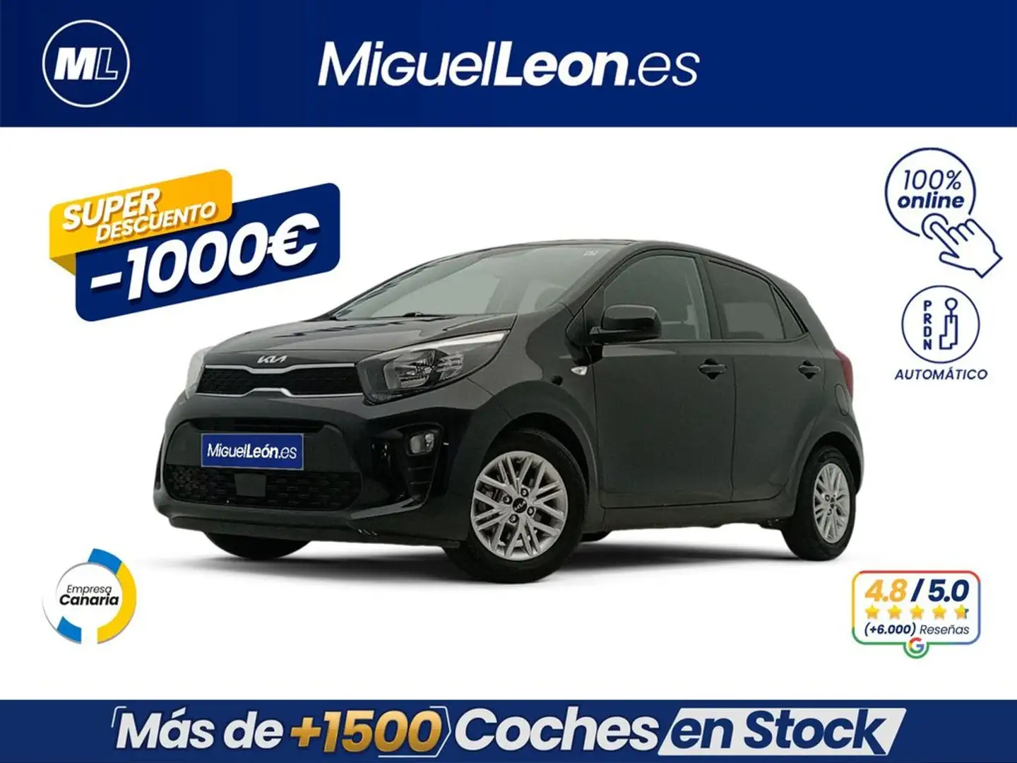 Kia Picanto 1.0 DPi Concept Negro - 1