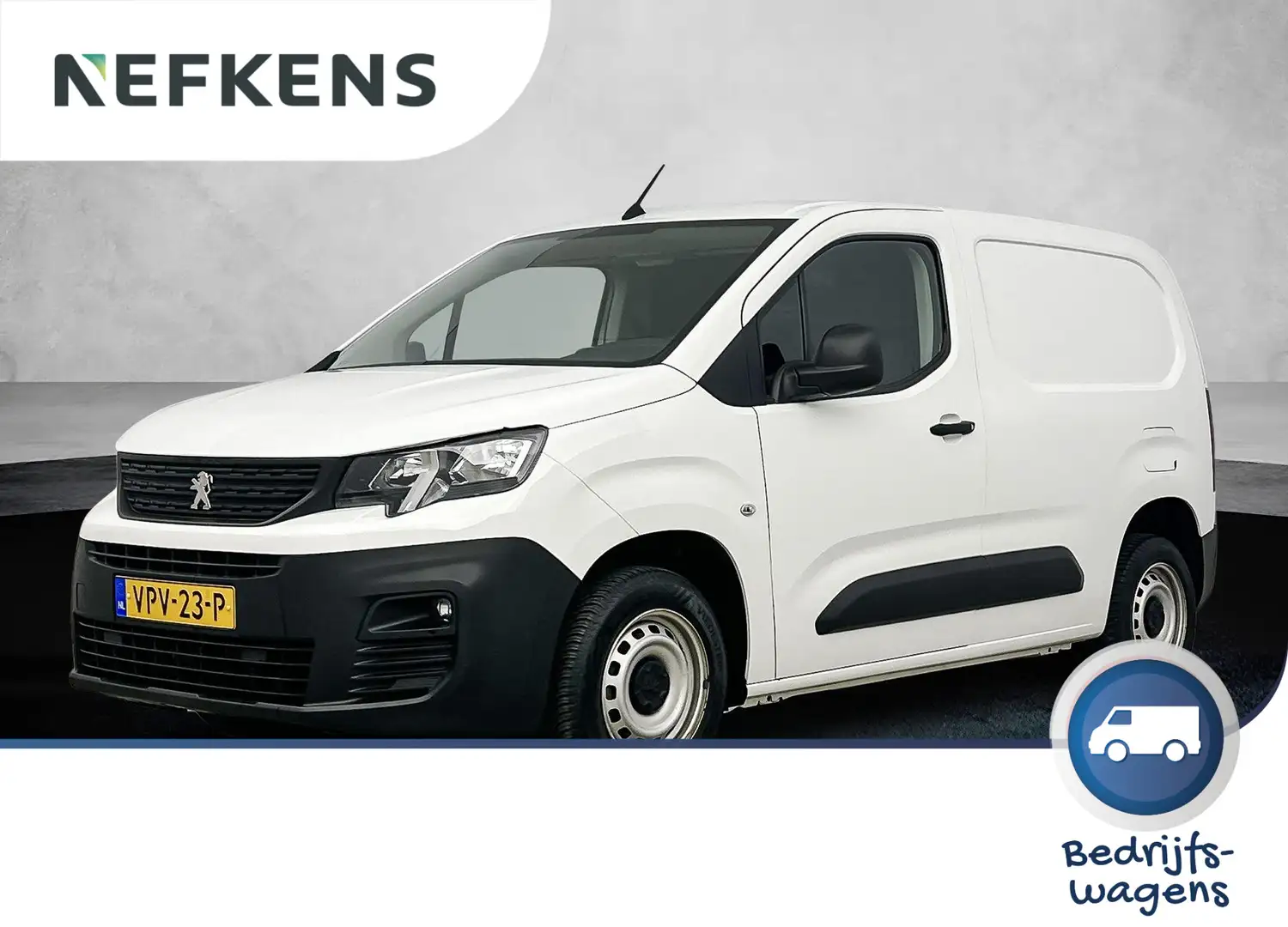 Peugeot Partner 1.5 100 pk Premium | Carplay | Laadruimte Betimmer Wit - 1