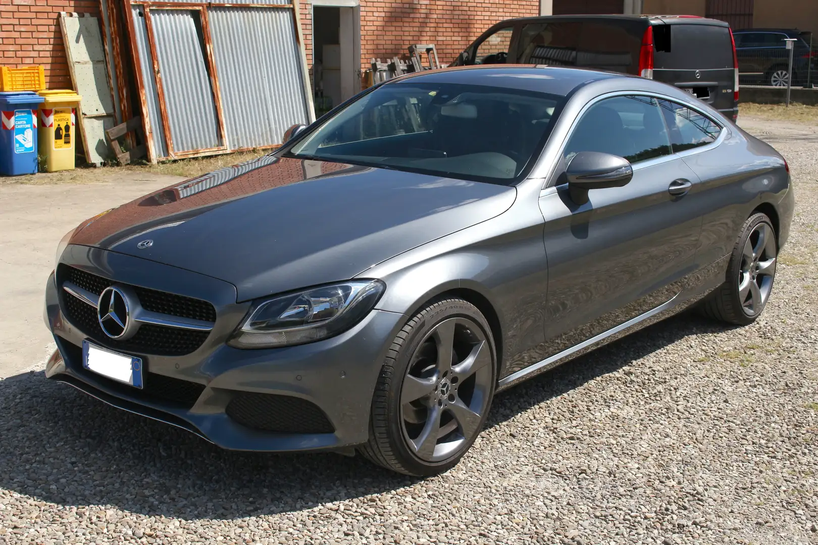 Mercedes-Benz C 200 C Coupe 200 Executive Grigio - 2