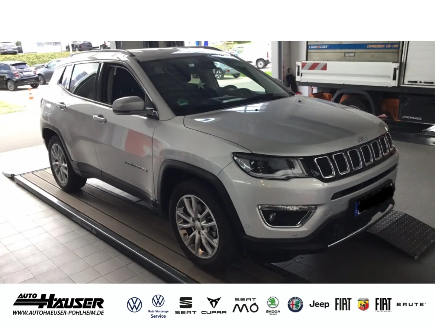 Jeep Compass Limited 1.3 MultiAir NAVI KAMERA ACC EL. HECKKL. Argent - 2