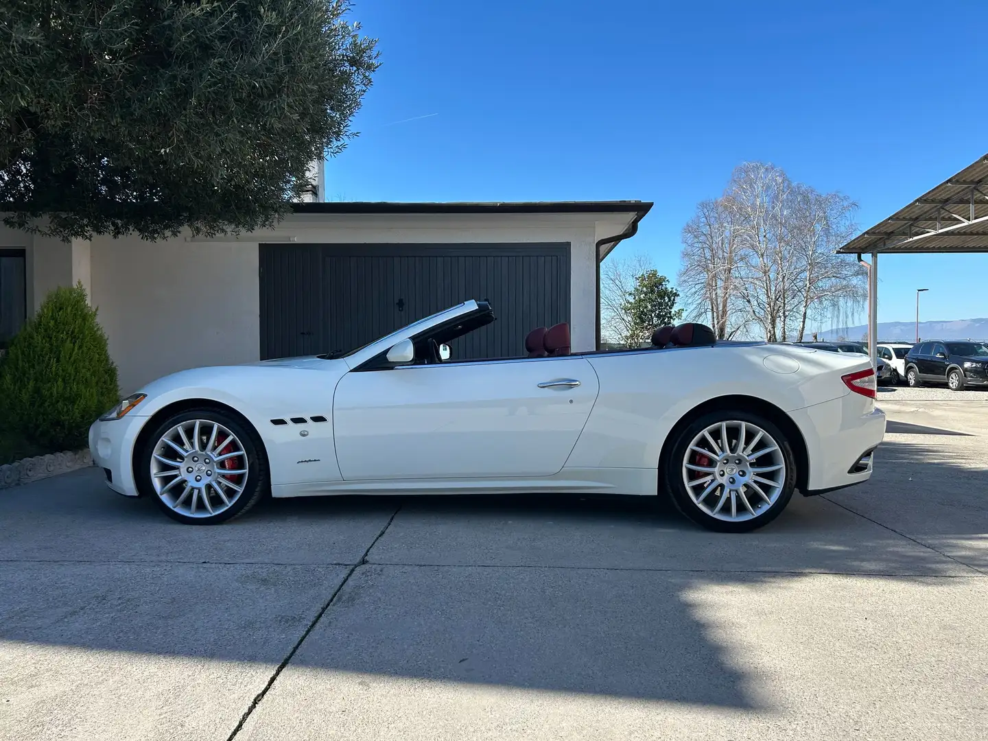 Maserati GranCabrio 4.7 450cv Full Pelle rosso Cartier Uff. Italiana White - 2