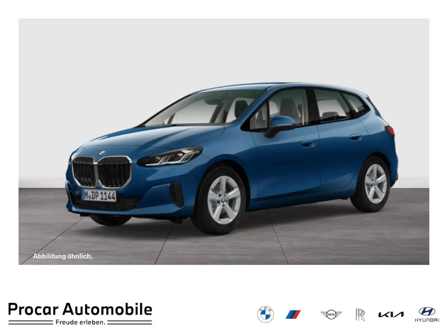 BMW 220 i ACTIVE TOURER+AHK+LED+NAVI+PREMIUM-PAKET+UVM. Blau - 1
