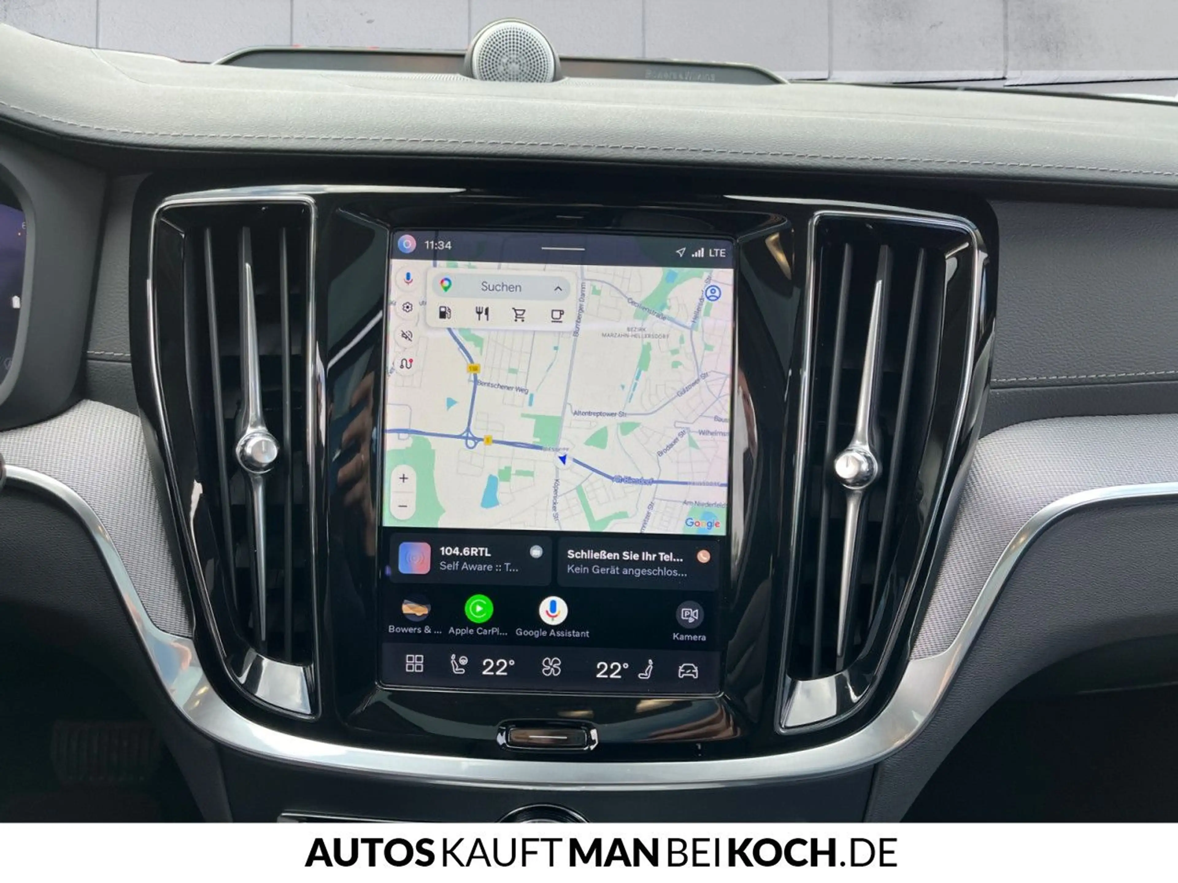 Volvo S60 B5 B AWD Ultimate Dark ACC BLIS B/W 360° LED — photo 12