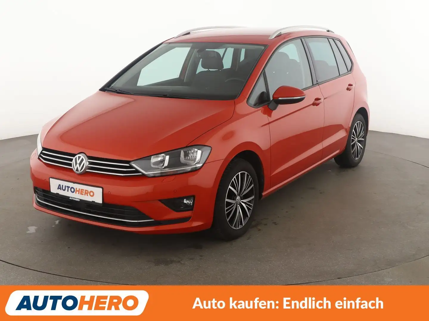 Volkswagen Golf Sportsvan 1.2 TSI Allstar BMT*TEMPO*AHK* Orange - 1