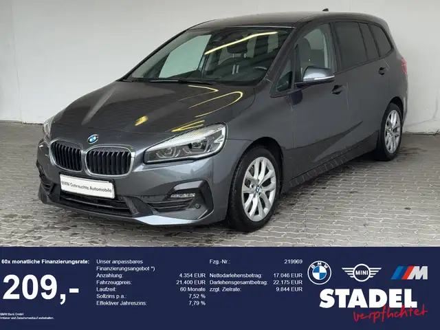 Bmw 218 218d Gran Tourer Advantage Navi.LED.WirelessChar