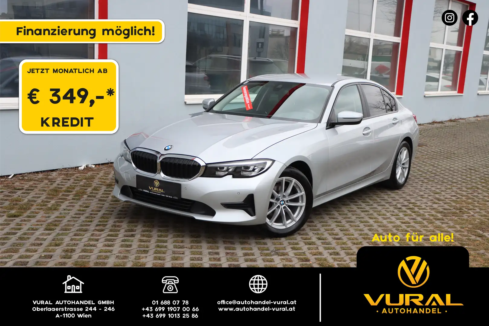 BMW 320 d xDrive Advantage Aut. G20 | LED | NAVI | R.KAMER Grau - 1