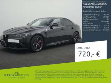 Quadrifoglio Akrapovic Carbon